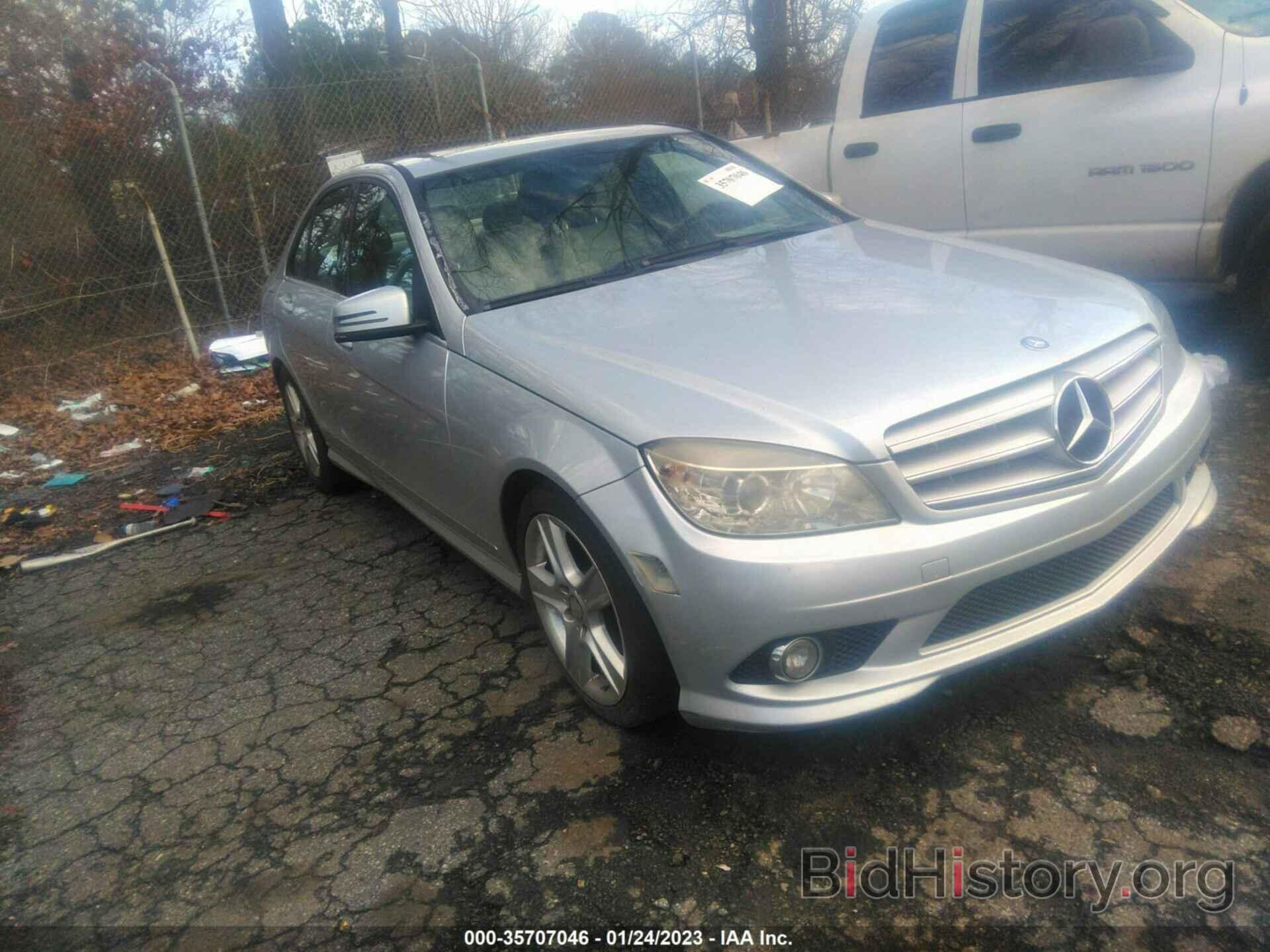 Photo WDDGF5EB0AR127984 - MERCEDES-BENZ C-CLASS 2010