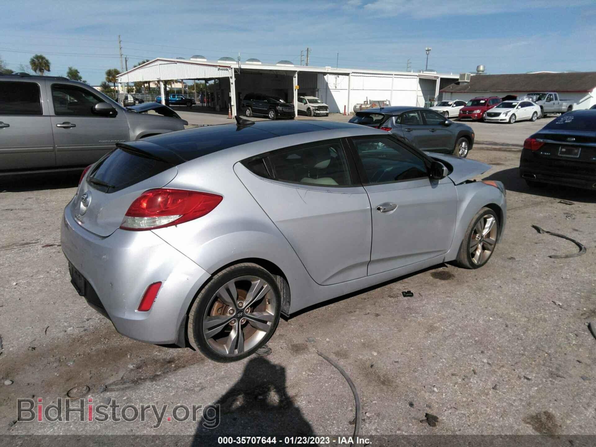 2012 HYUNDAI VELOSTER - VIN: KMHTC6AD3CU081948 - Фото 4