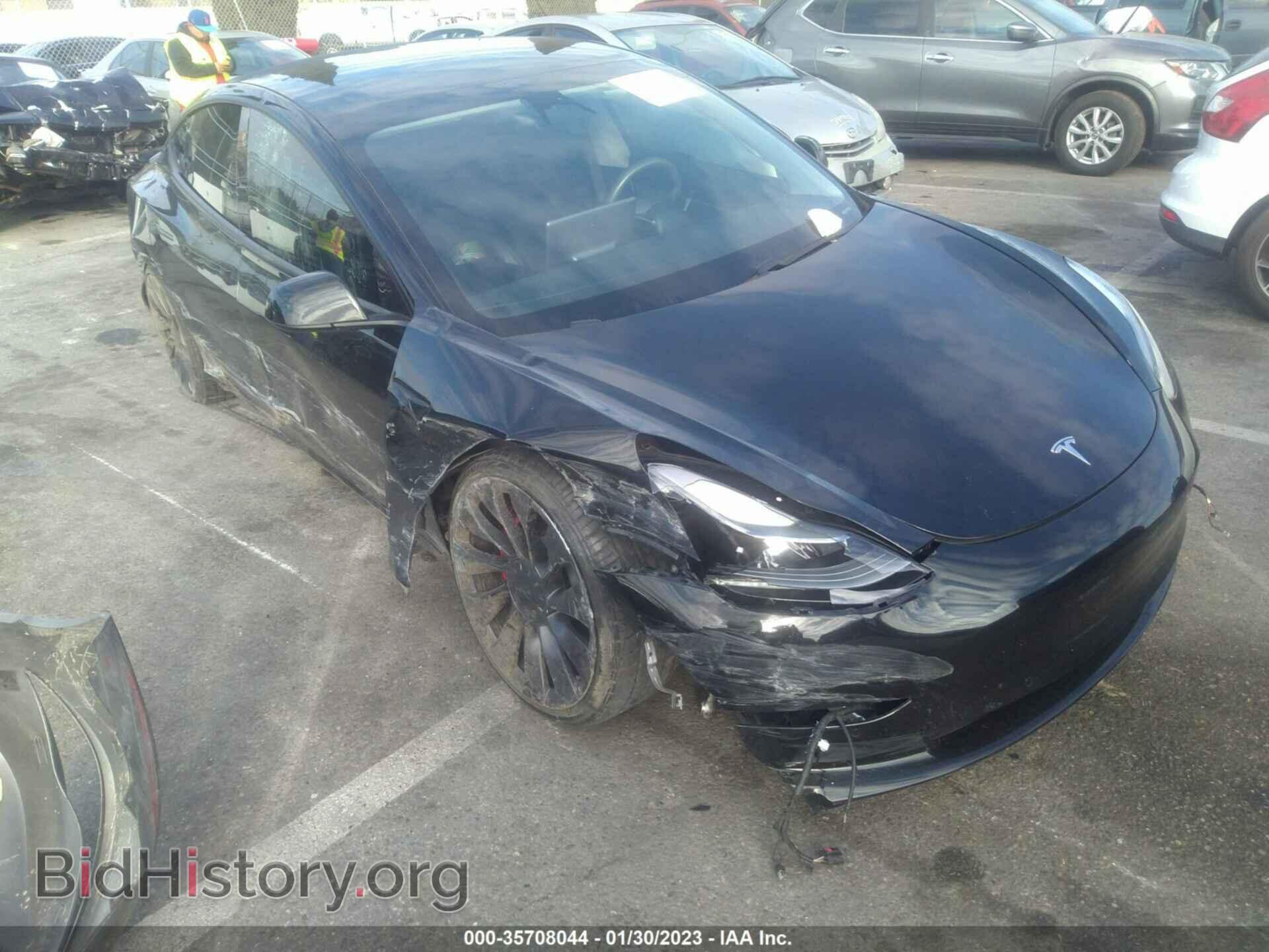 Photo 5YJ3E1EC7MF926006 - TESLA MODEL 3 2021