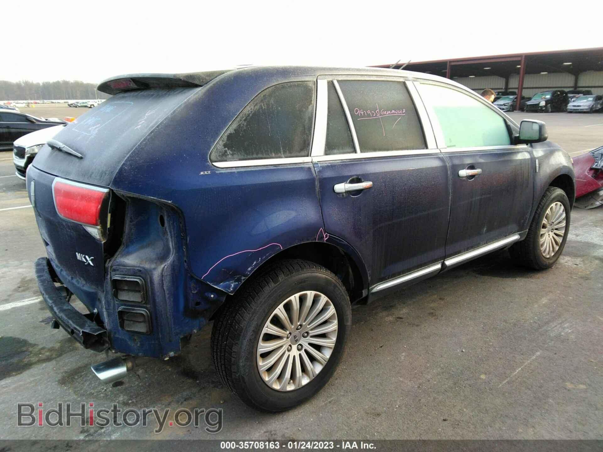 2011 LINCOLN MKX - VIN: 2LMDJ6JK8BBJ07669 - Фото 4