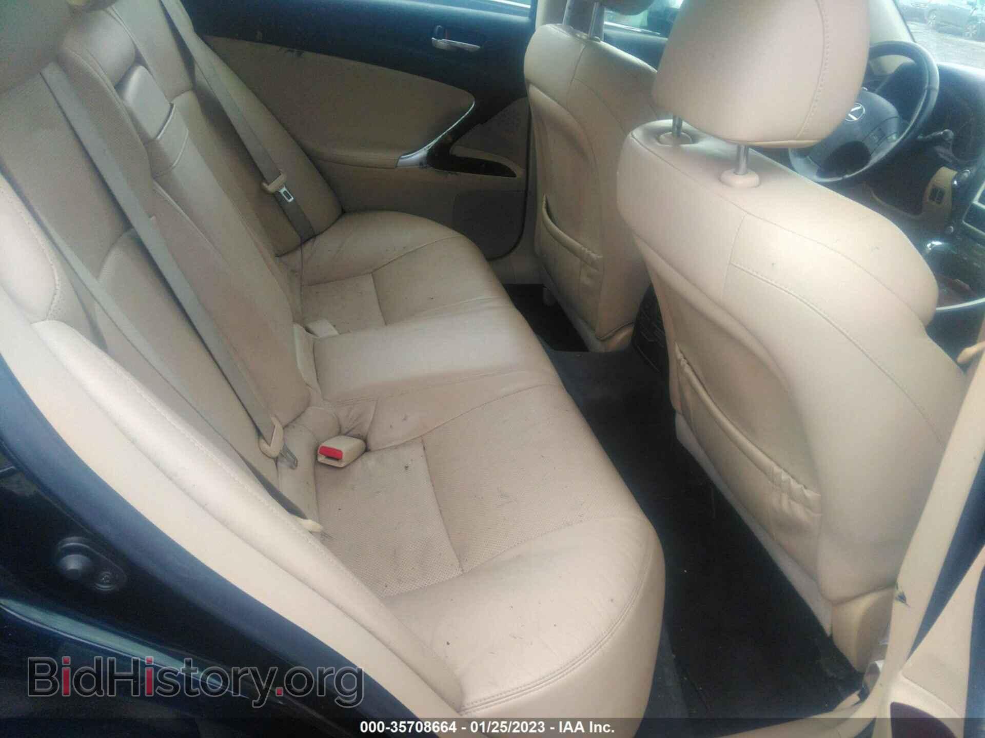 2008 LEXUS IS 250 - VIN: JTHBK262482065830 - Фото 8