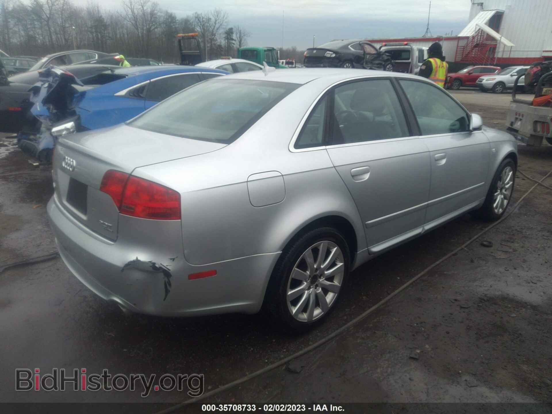 2008 AUDI A4 - VIN: WAUDF78E48A016245 - Фото 4