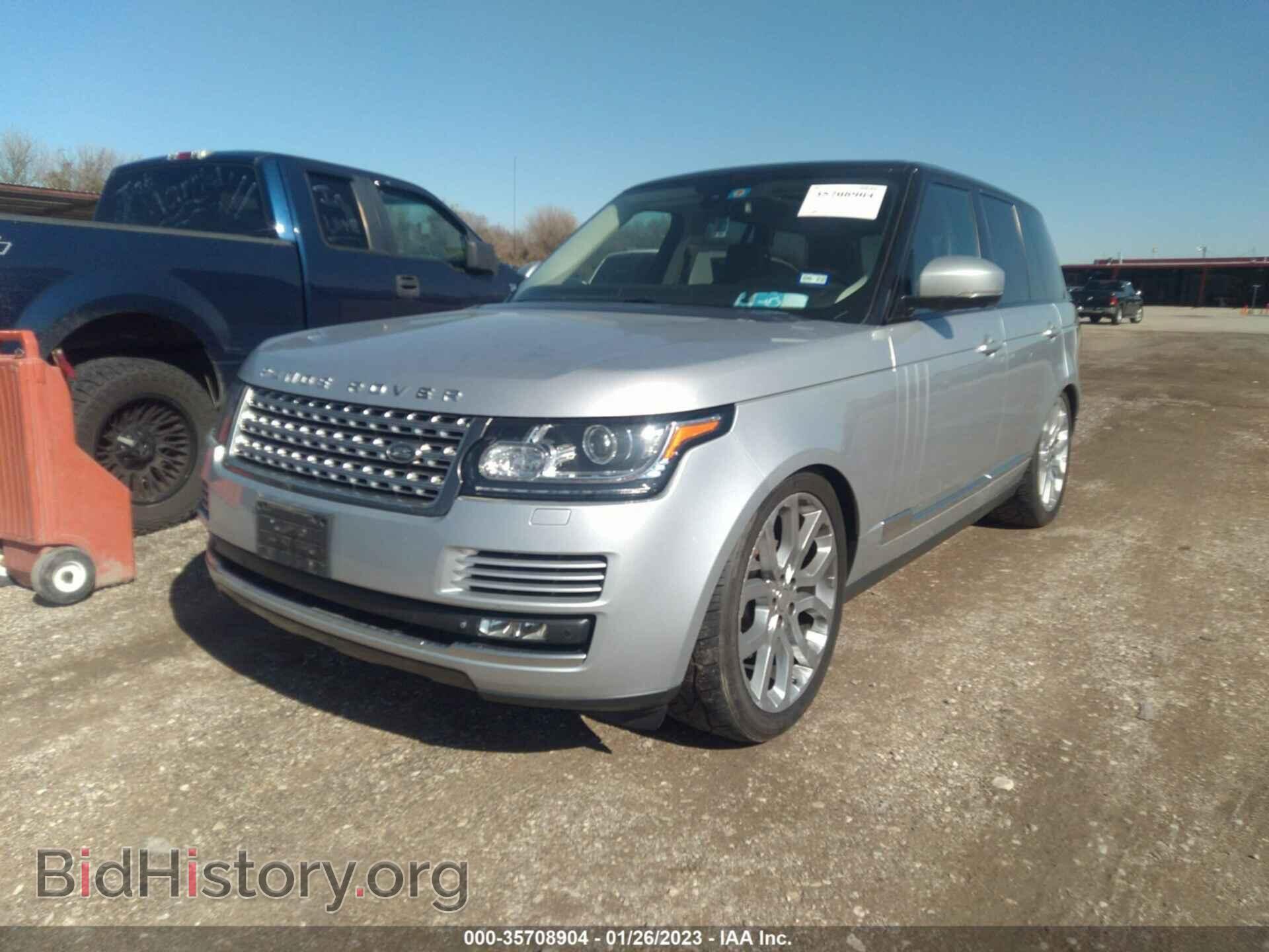 2014 LAND ROVER RANGE ROVER - VIN: SALGS2WFXEA179240 - Фото 2
