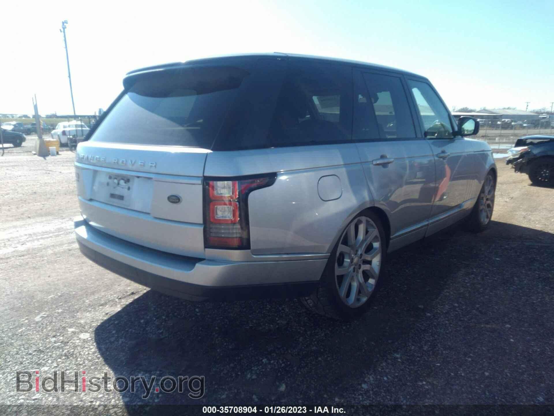 2014 LAND ROVER RANGE ROVER - VIN: SALGS2WFXEA179240 - Фото 4