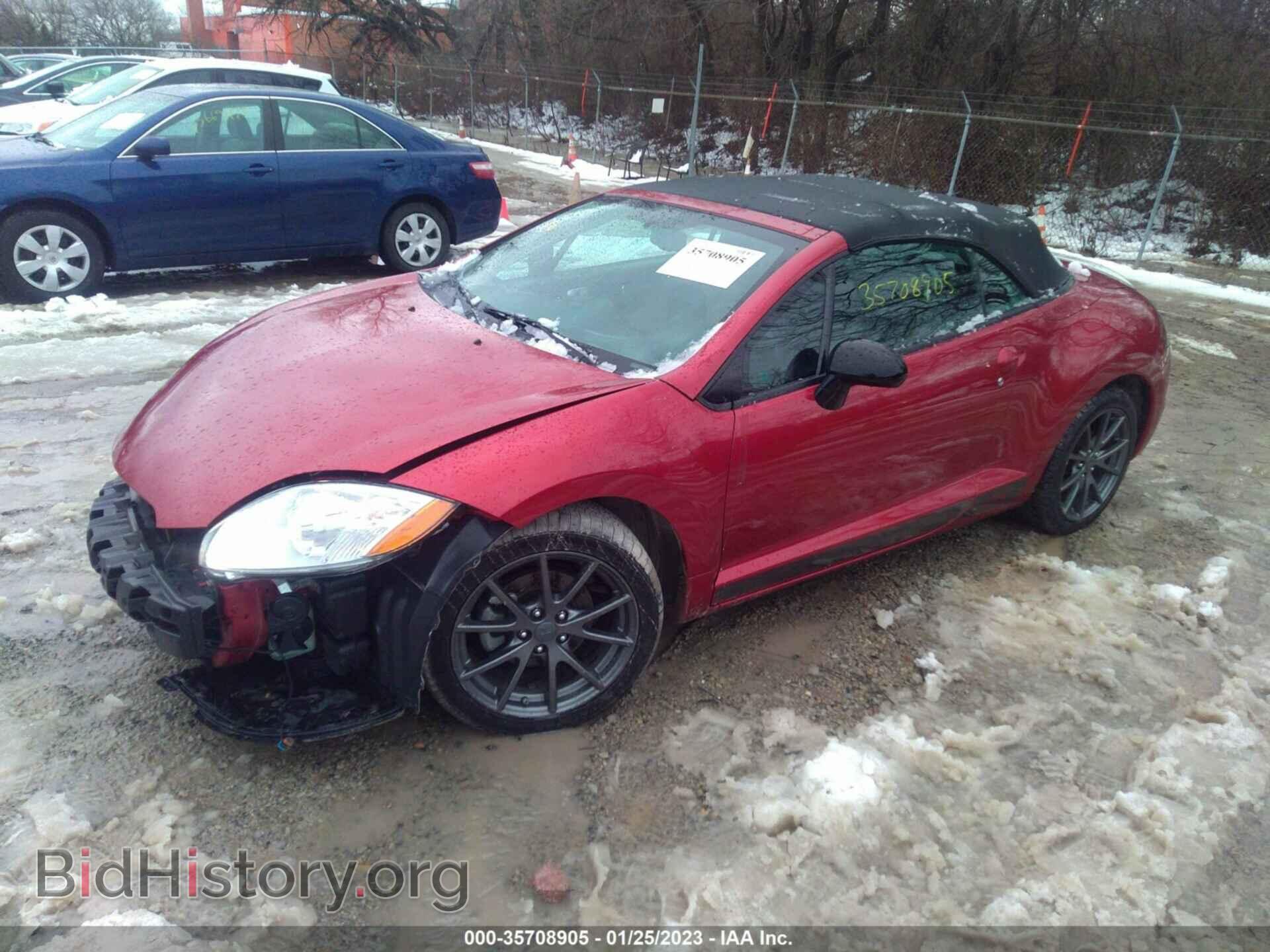 2012 MITSUBISHI ECLIPSE - VIN: 4A37L5EF8CE005256 - Фото 2