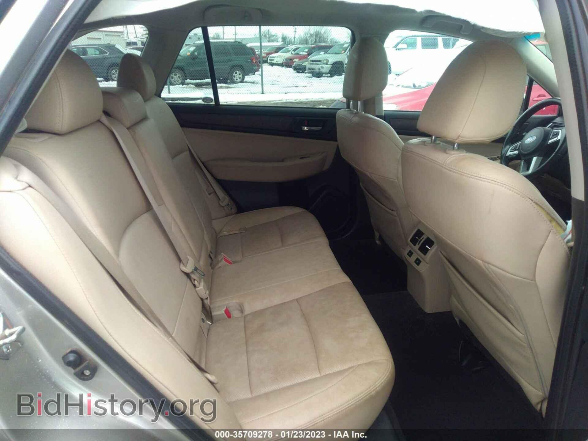 2016 SUBARU OUTBACK - VIN: 4S4BSBLC5G3304014 - Photo 8