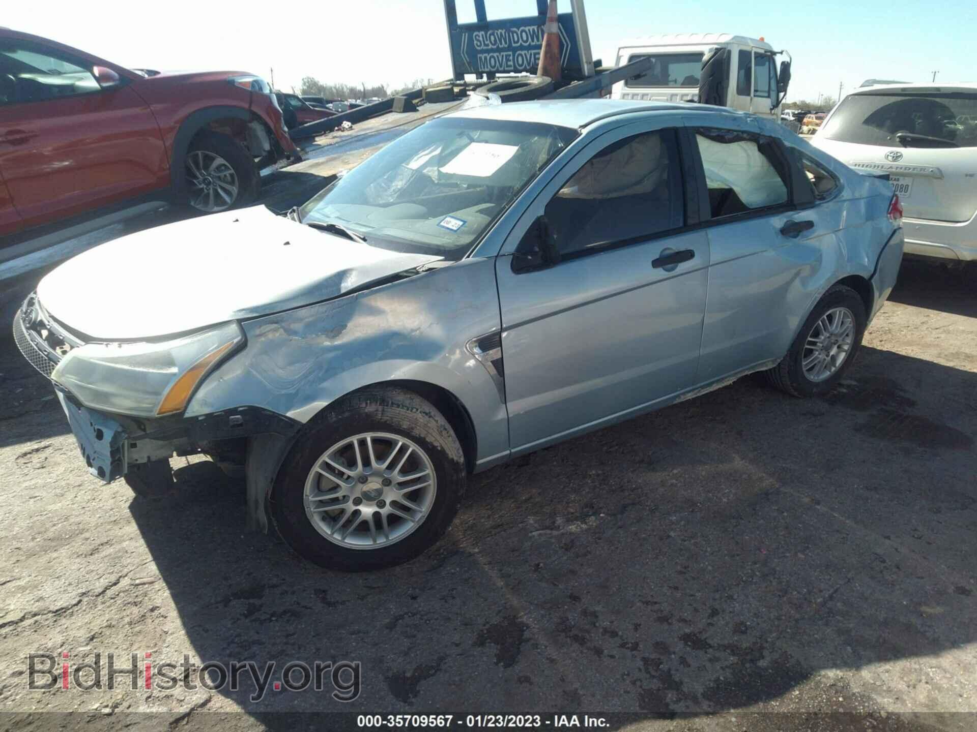 2008 FORD FOCUS - VIN: 1FAHP35N88W109938 - Фото 2