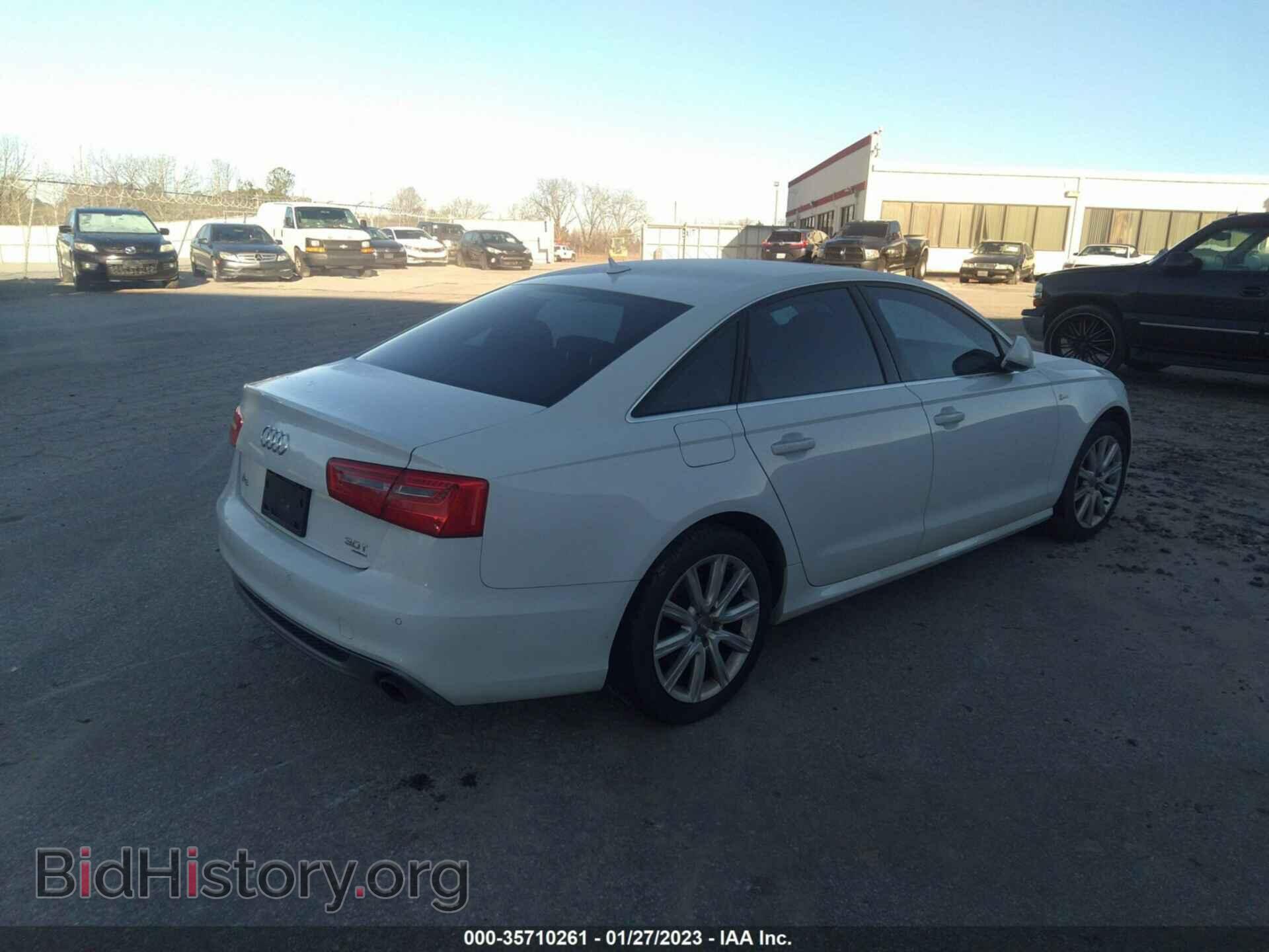 2013 AUDI A6 - VIN: WAUHGAFC1DN147942 - Фото 4