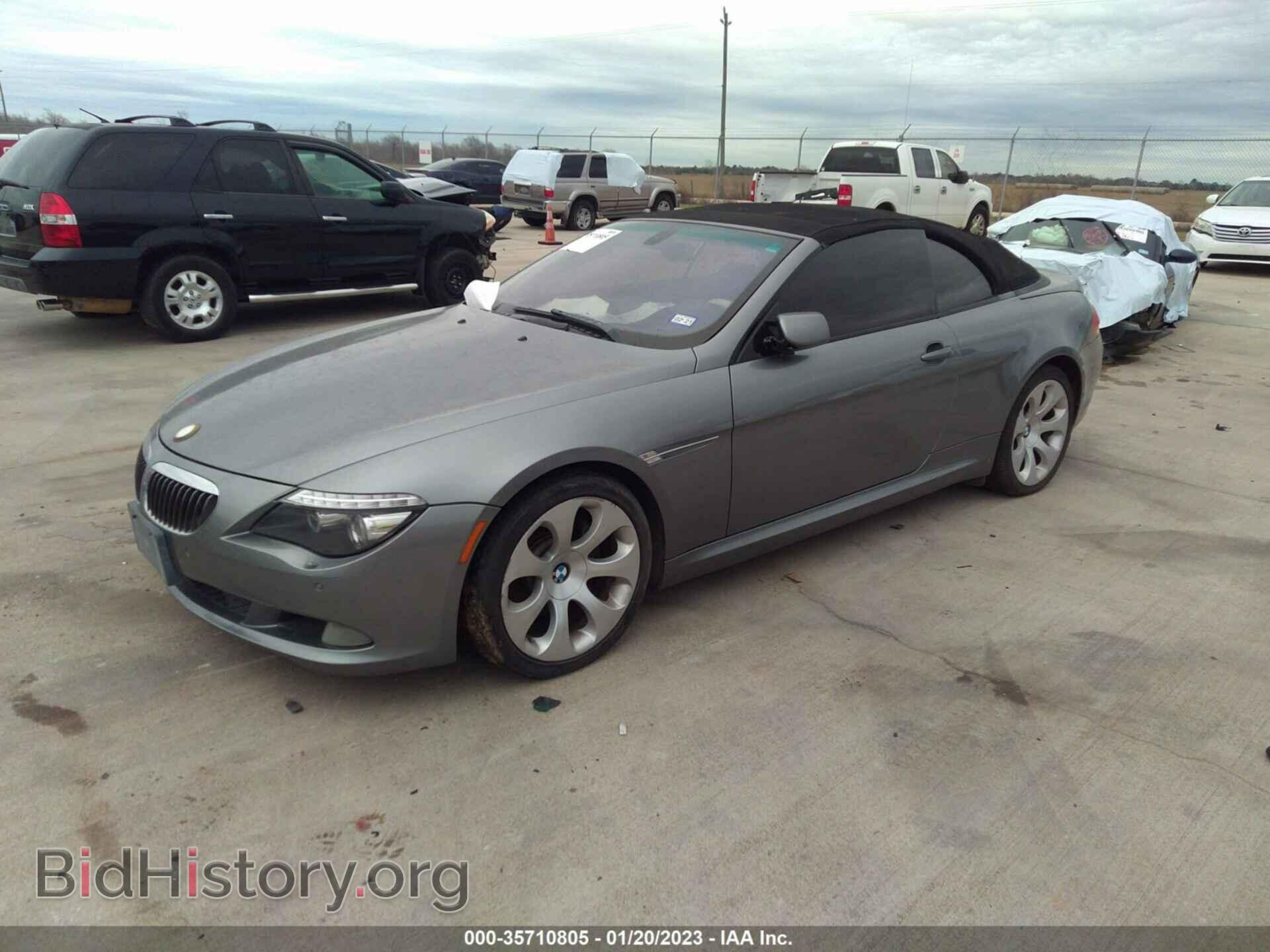2008 BMW 6 SERIES - VIN: WBAEB53548CX62033 - Фото 2