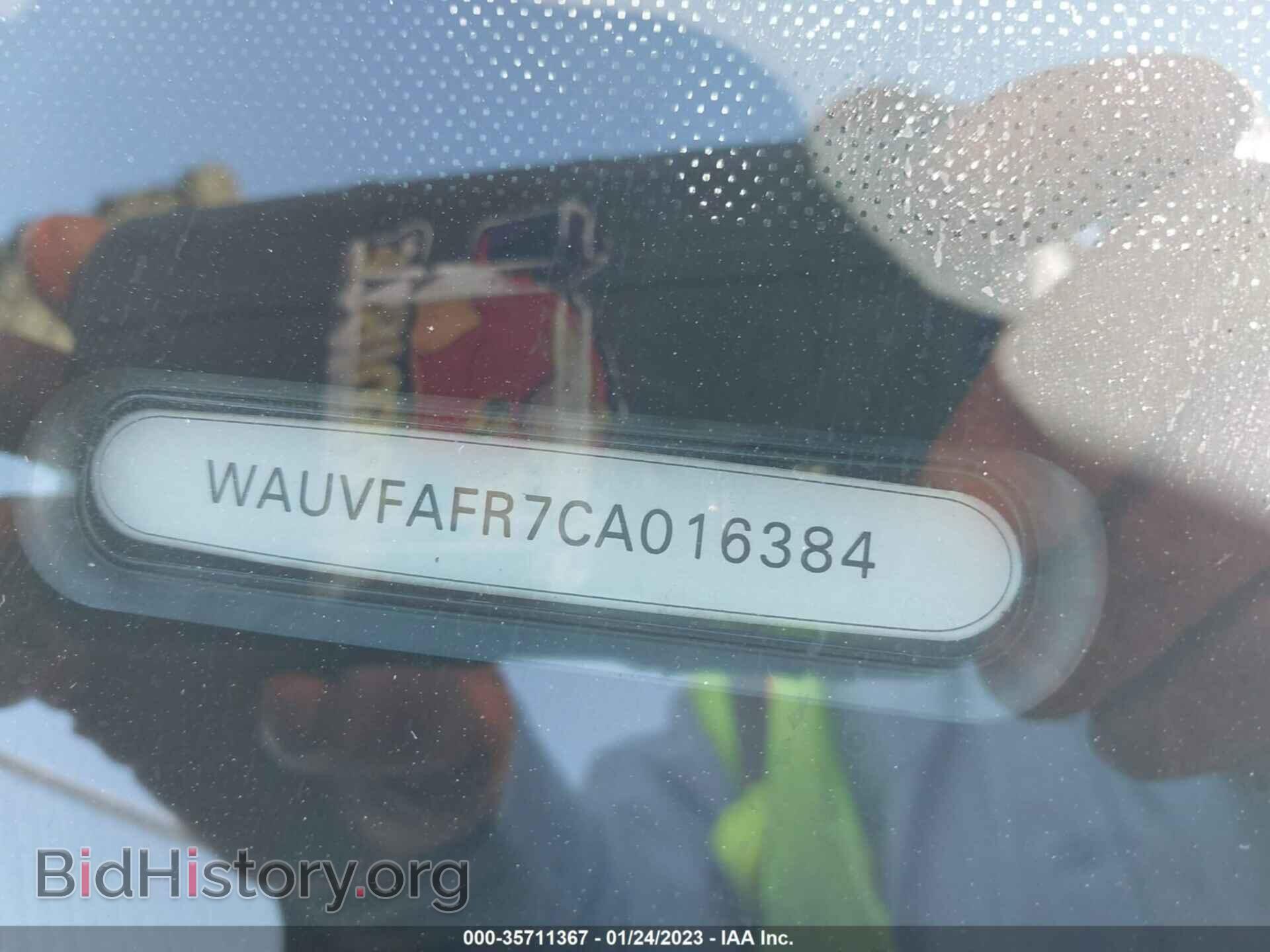 2012 AUDI A5 - VIN: WAUVFAFR7CA016384 - Фото 9