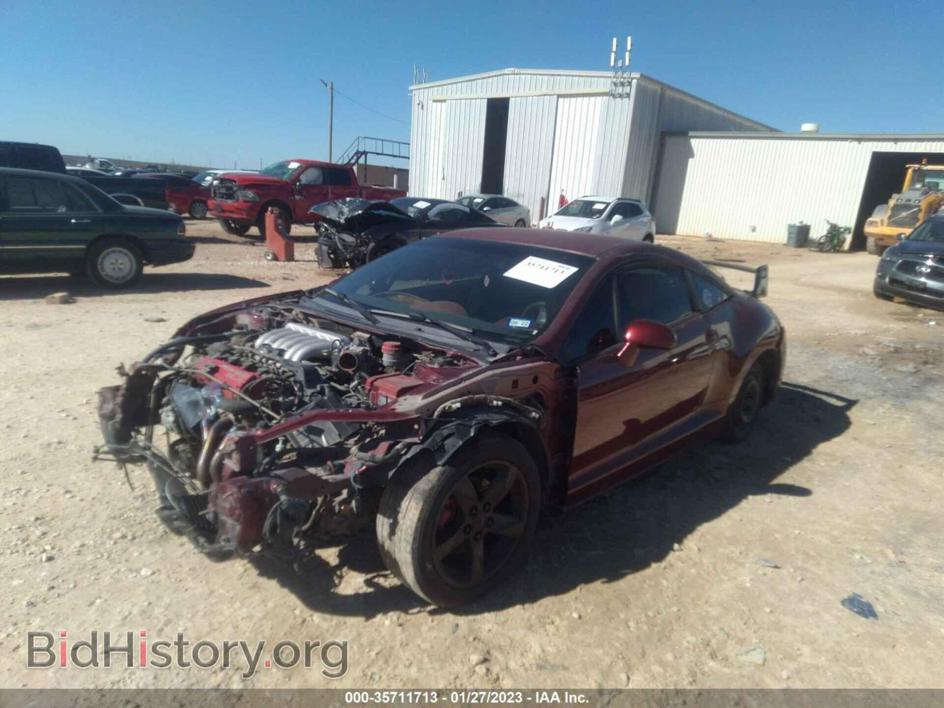 2006 MITSUBISHI ECLIPSE - VIN: 4A3AK34T06E009407 - Photo 2