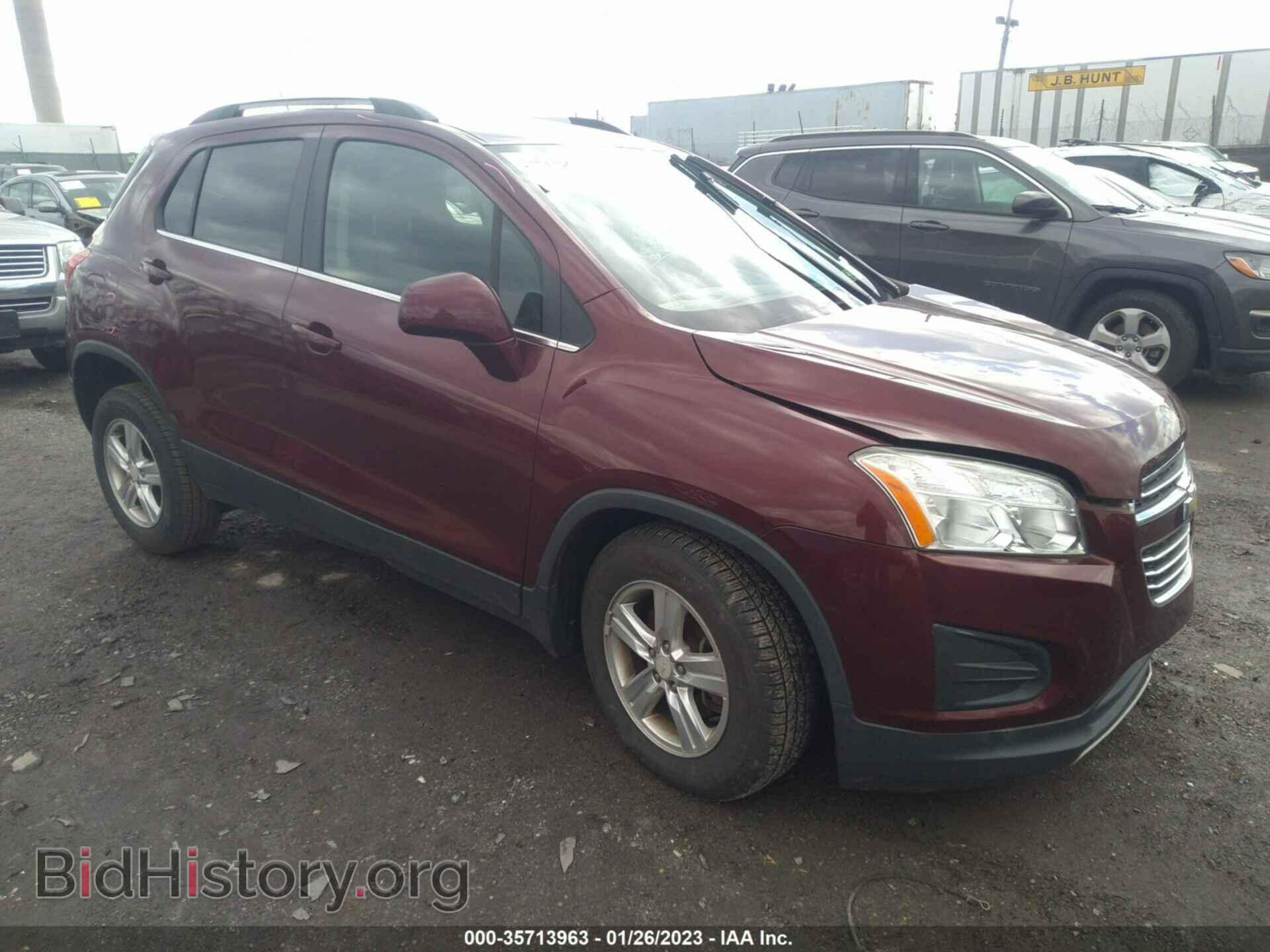 Фотография 3GNCJPSB2GL223467 - CHEVROLET TRAX 2016