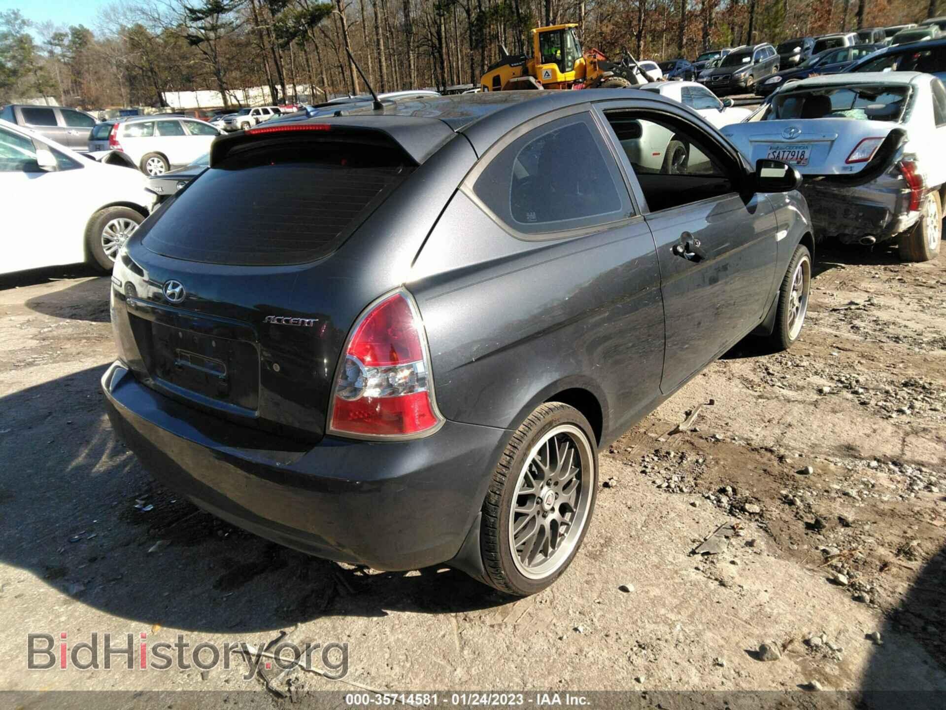 2009 HYUNDAI ACCENT - VIN: KMHCM36C19U132058 - Фото 4
