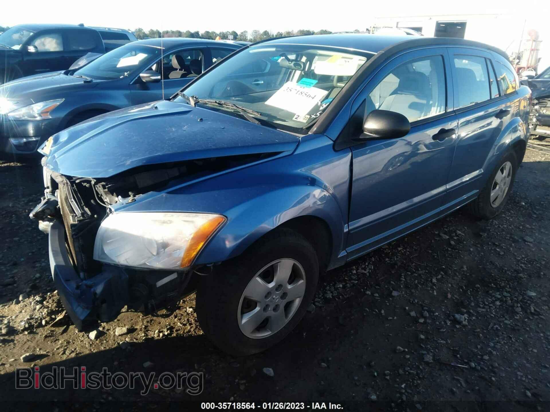 2007 DODGE CALIBER - VIN: 1B3HB28B67D270403 - Фото 2