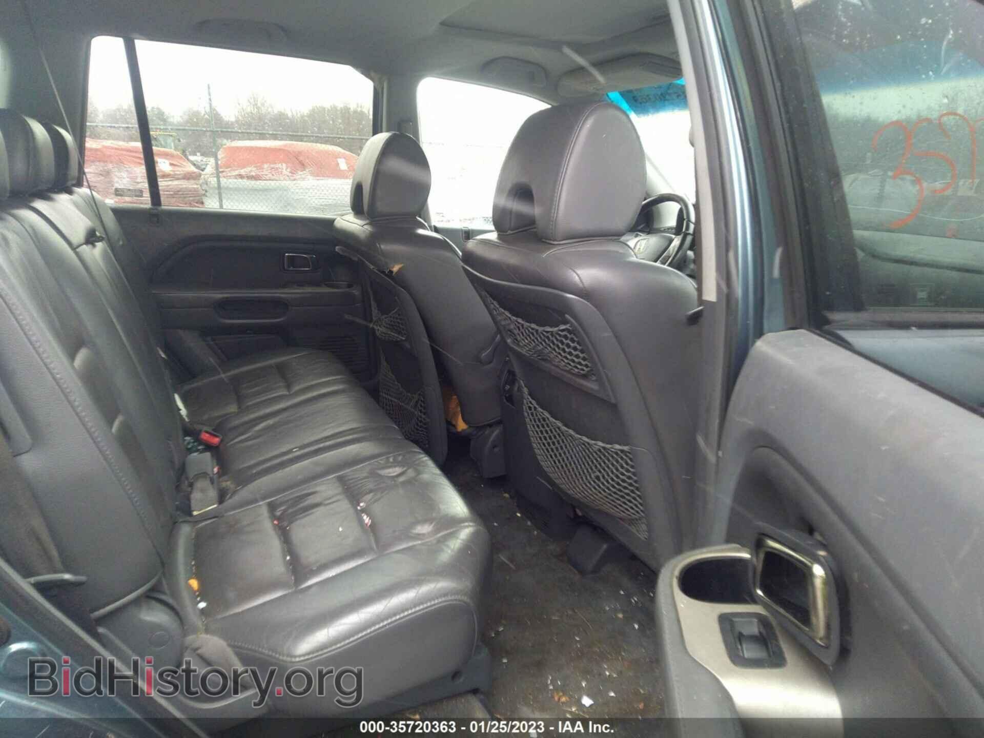2006 HONDA PILOT - VIN: 5FNYF28586B032296 - Фото 8
