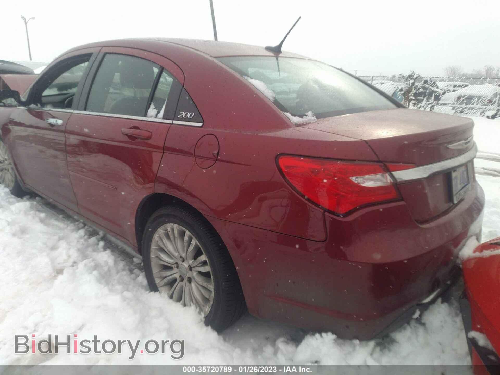 2013 CHRYSLER 200 - VIN: 1C3CCBCG3DN668865 - Фото 3