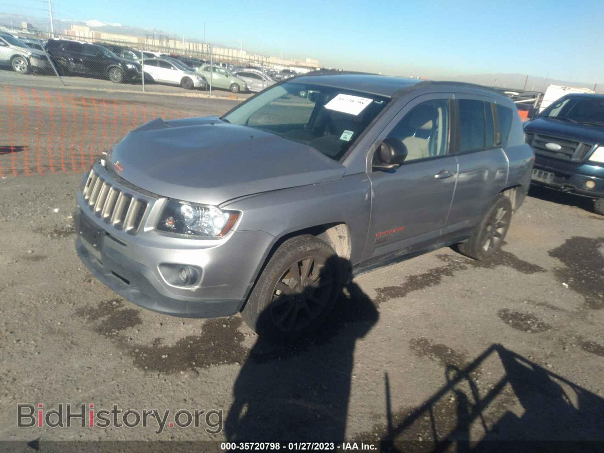 2016 JEEP COMPASS - VIN: 1C4NJCBB4GD806400 - Фото 2