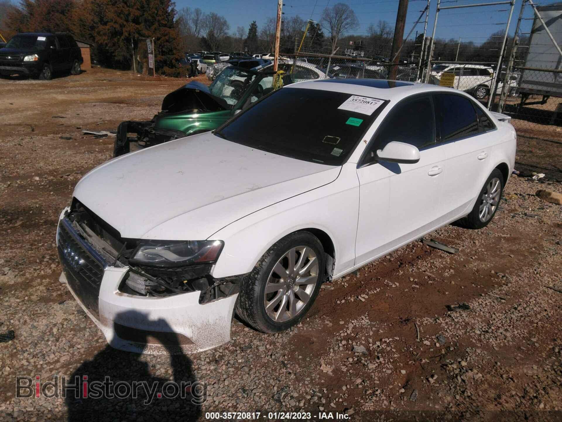 2012 AUDI A4 - VIN: WAUBFAFL3CN002263 - Фото 2