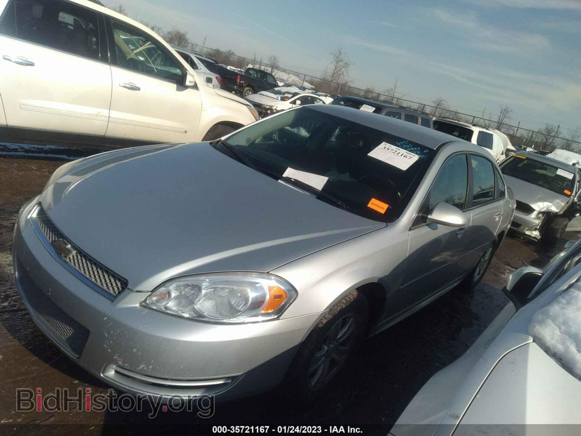 2012 CHEVROLET IMPALA - VIN: 2G1WF5E33C1303221 - Фото 2