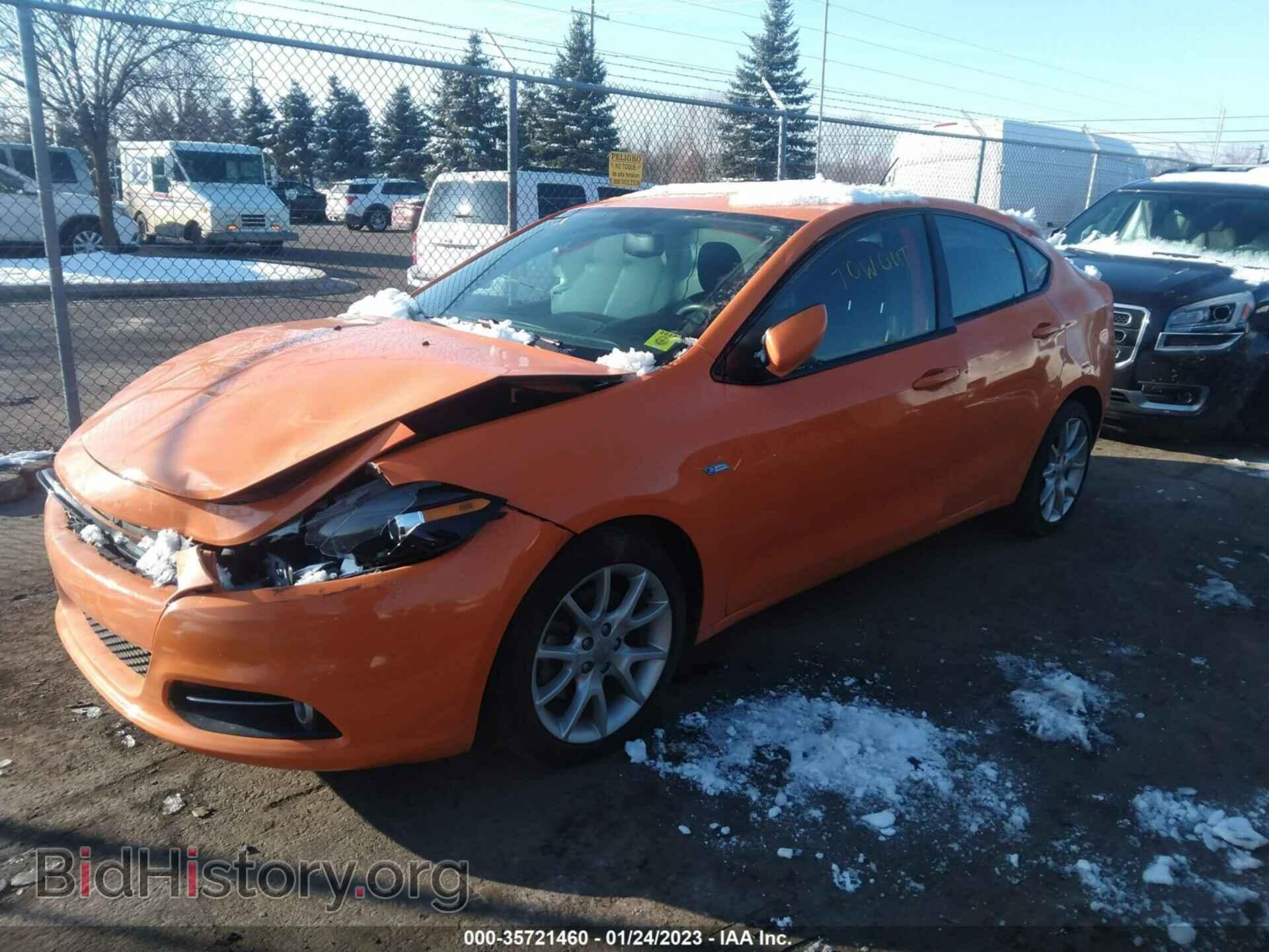 2013 DODGE DART - VIN: 1C3CDFBA5DD302087 - Фото 2