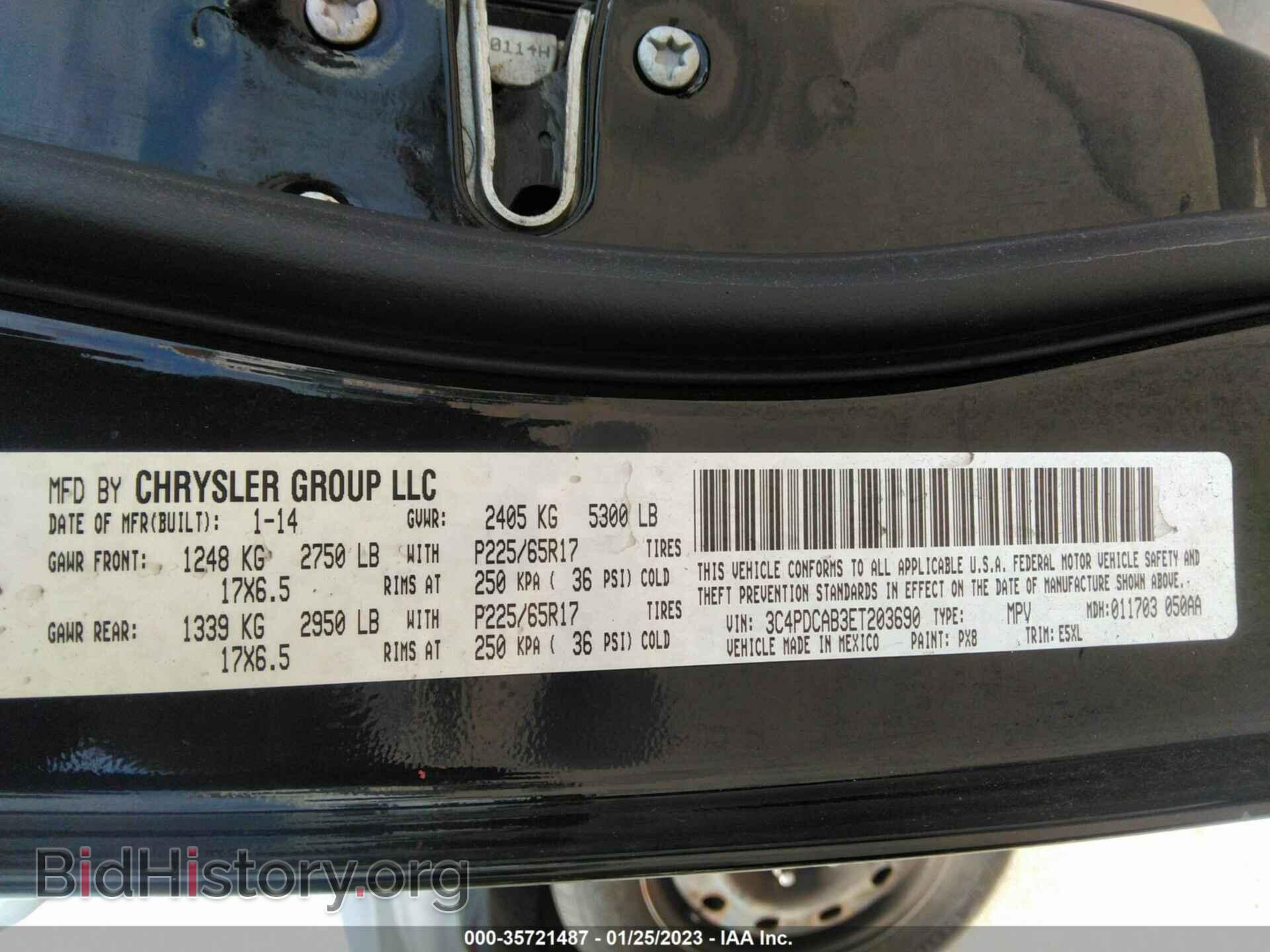 2014 DODGE JOURNEY - VIN: 3C4PDCAB3ET203690 - Photo 9