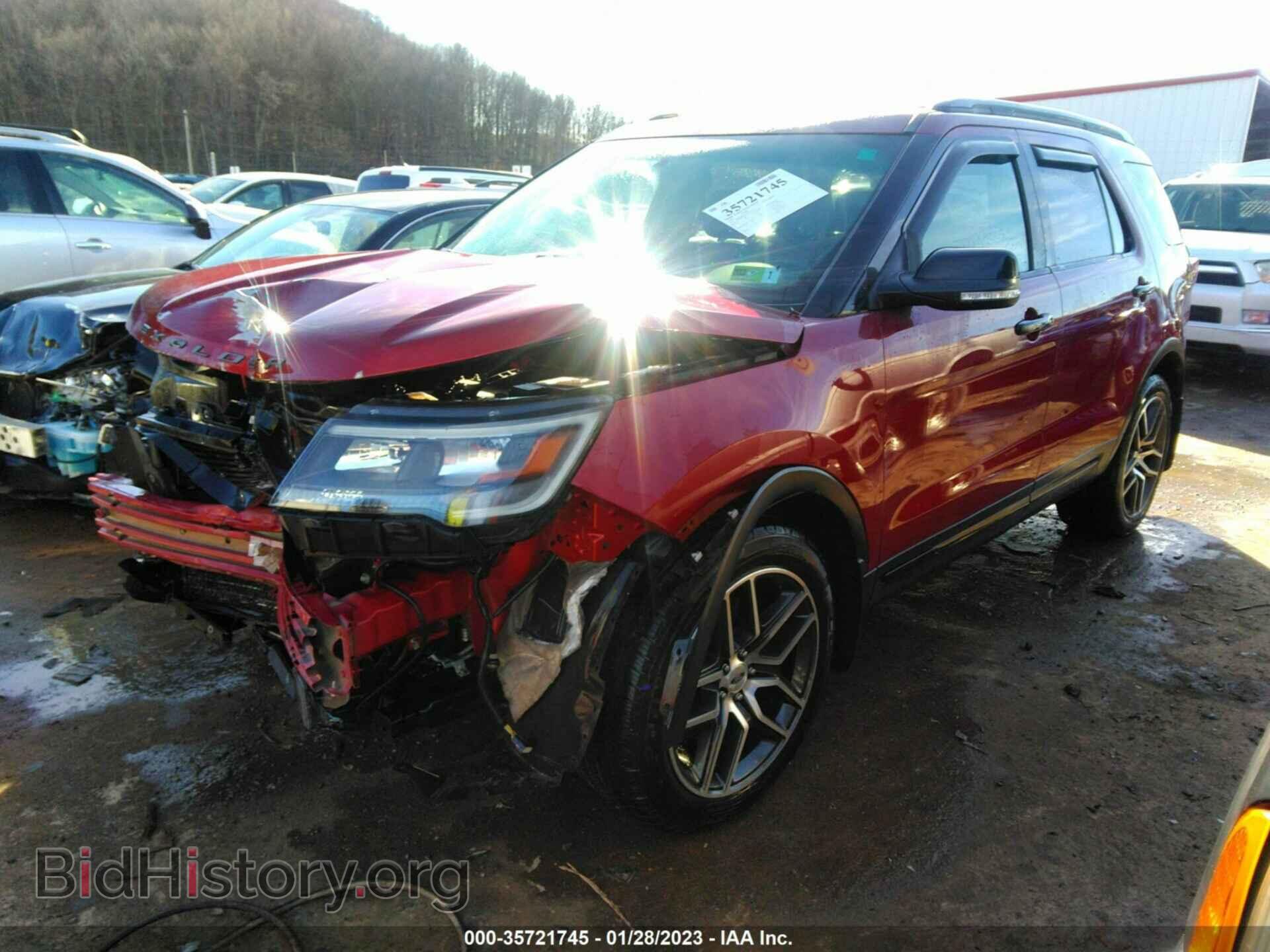 2016 FORD EXPLORER - VIN: 1FM5K8GT5GGD00323 - Фото 2