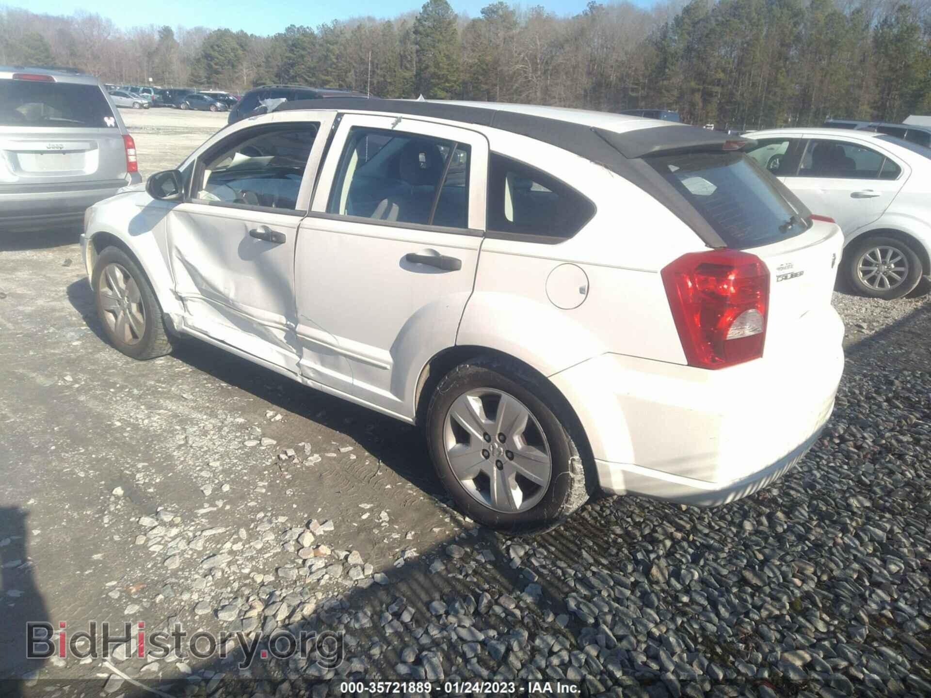 2007 DODGE CALIBER - VIN: 1B3HB48B17D554372 - Фото 3