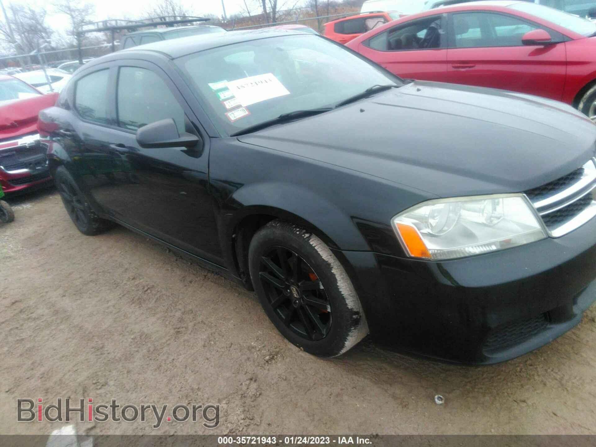 Photo 1C3CDZAB3CN324982 - DODGE AVENGER 2012