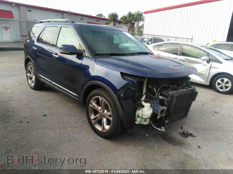 2011 Ford EXPLORER Limited (VIN 1FMHK7F84BGA41675) — фото 1 из 11, IAAI, повреждение: передняя часть