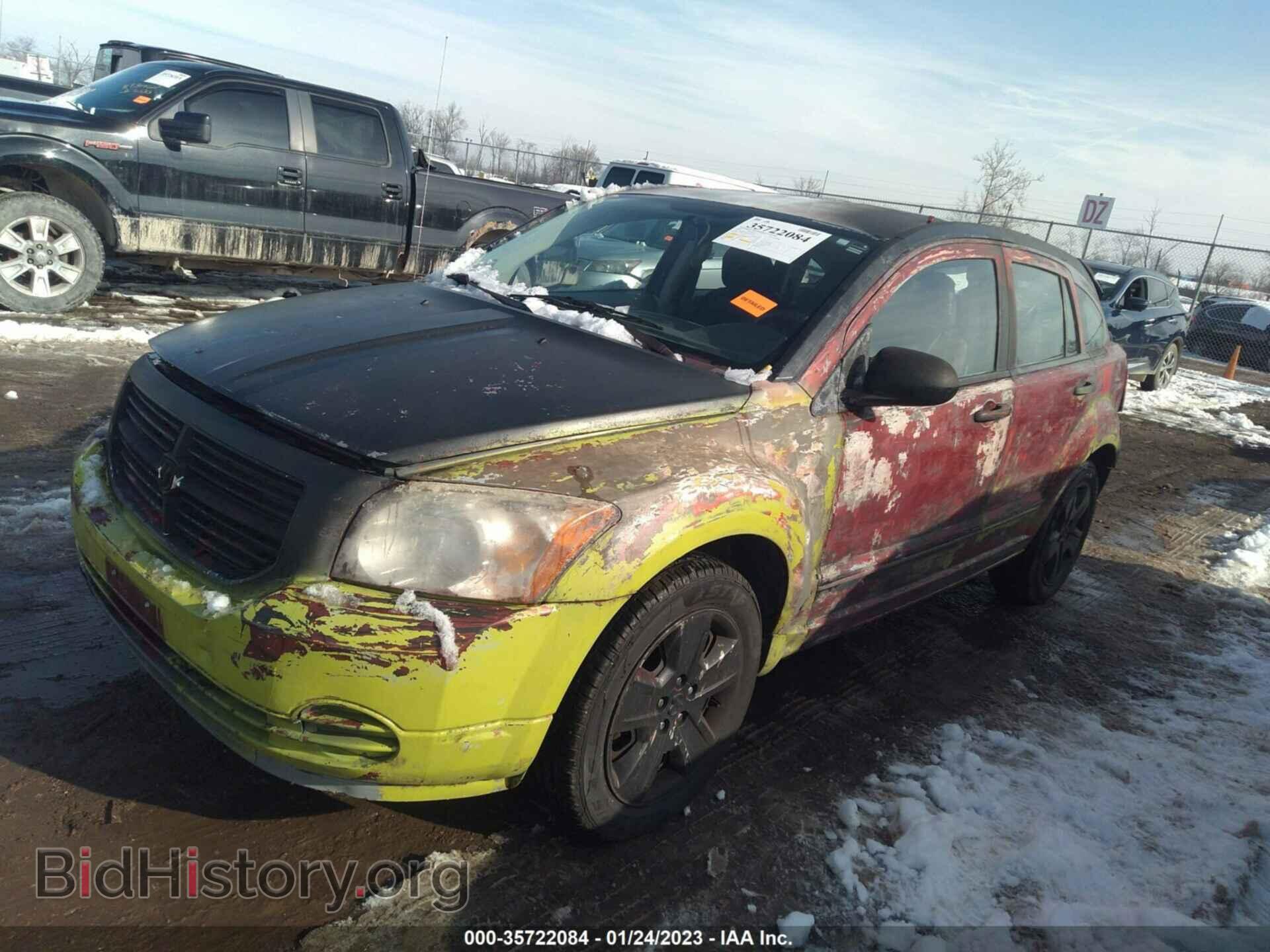 2007 DODGE CALIBER - VIN: 1B3HB48B77D404380 - Фото 2