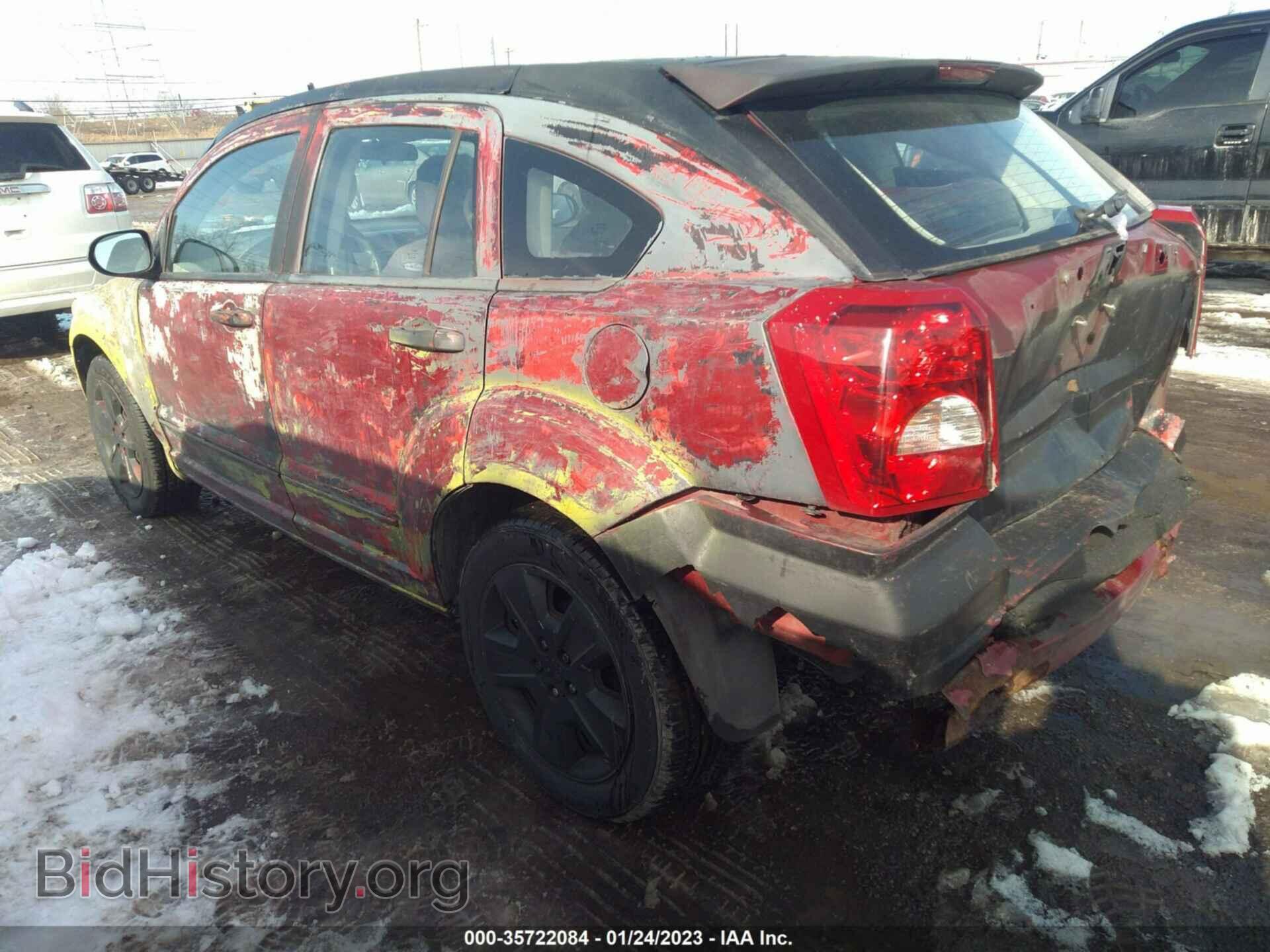 2007 DODGE CALIBER - VIN: 1B3HB48B77D404380 - Фото 3