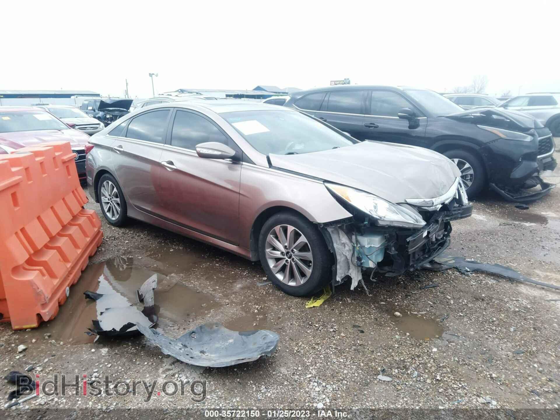 Photo 5NPEC4AB7EH918018 - HYUNDAI SONATA 2014