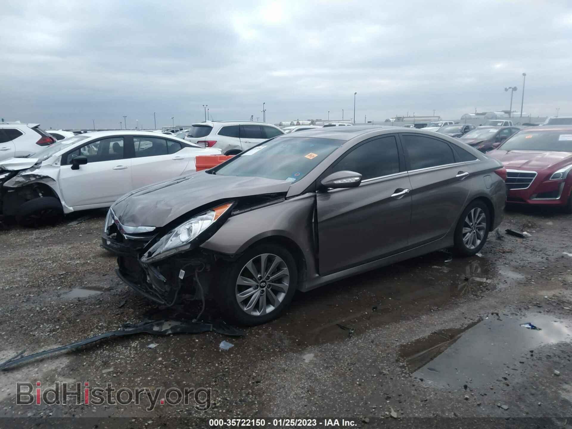 2014 HYUNDAI SONATA - VIN: 5NPEC4AB7EH918018 - Фото 2