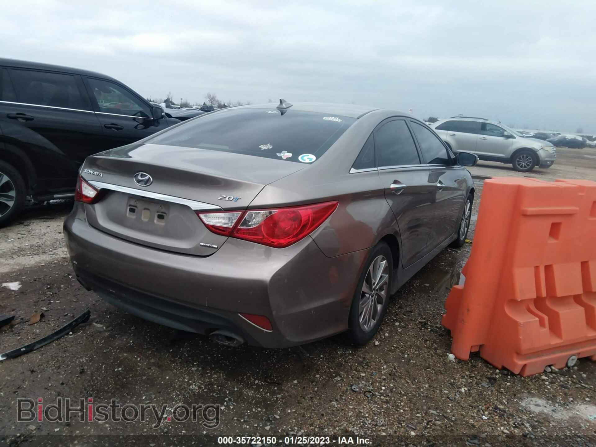 2014 HYUNDAI SONATA - VIN: 5NPEC4AB7EH918018 - Фото 4