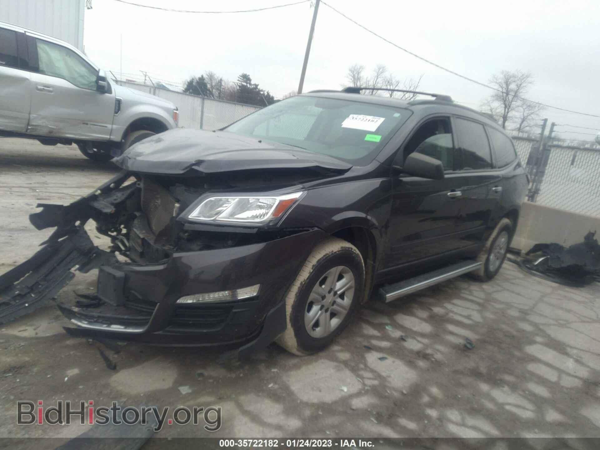2015 CHEVROLET TRAVERSE - VIN: 1GNKRFKD9FJ332336 - Фото 2