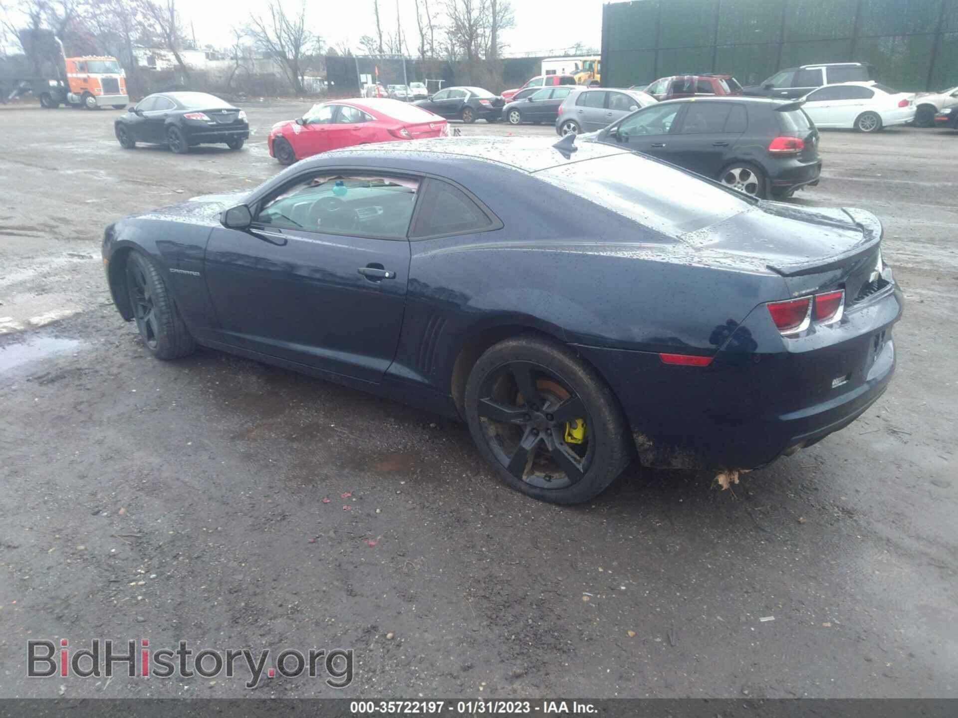 2012 CHEVROLET CAMARO - VIN: 2G1FB1E30C9131431 - Фото 3