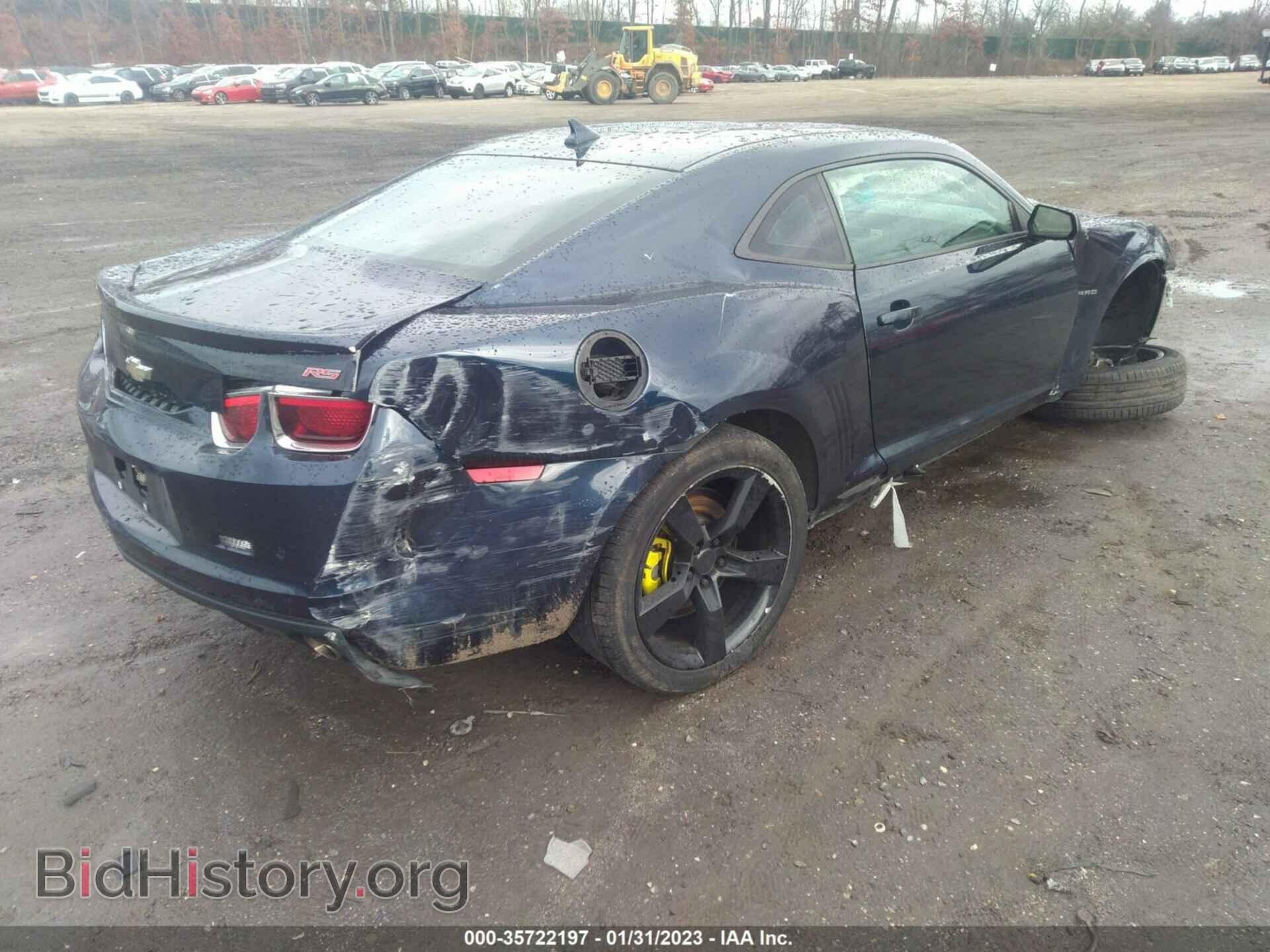 2012 CHEVROLET CAMARO - VIN: 2G1FB1E30C9131431 - Фото 4