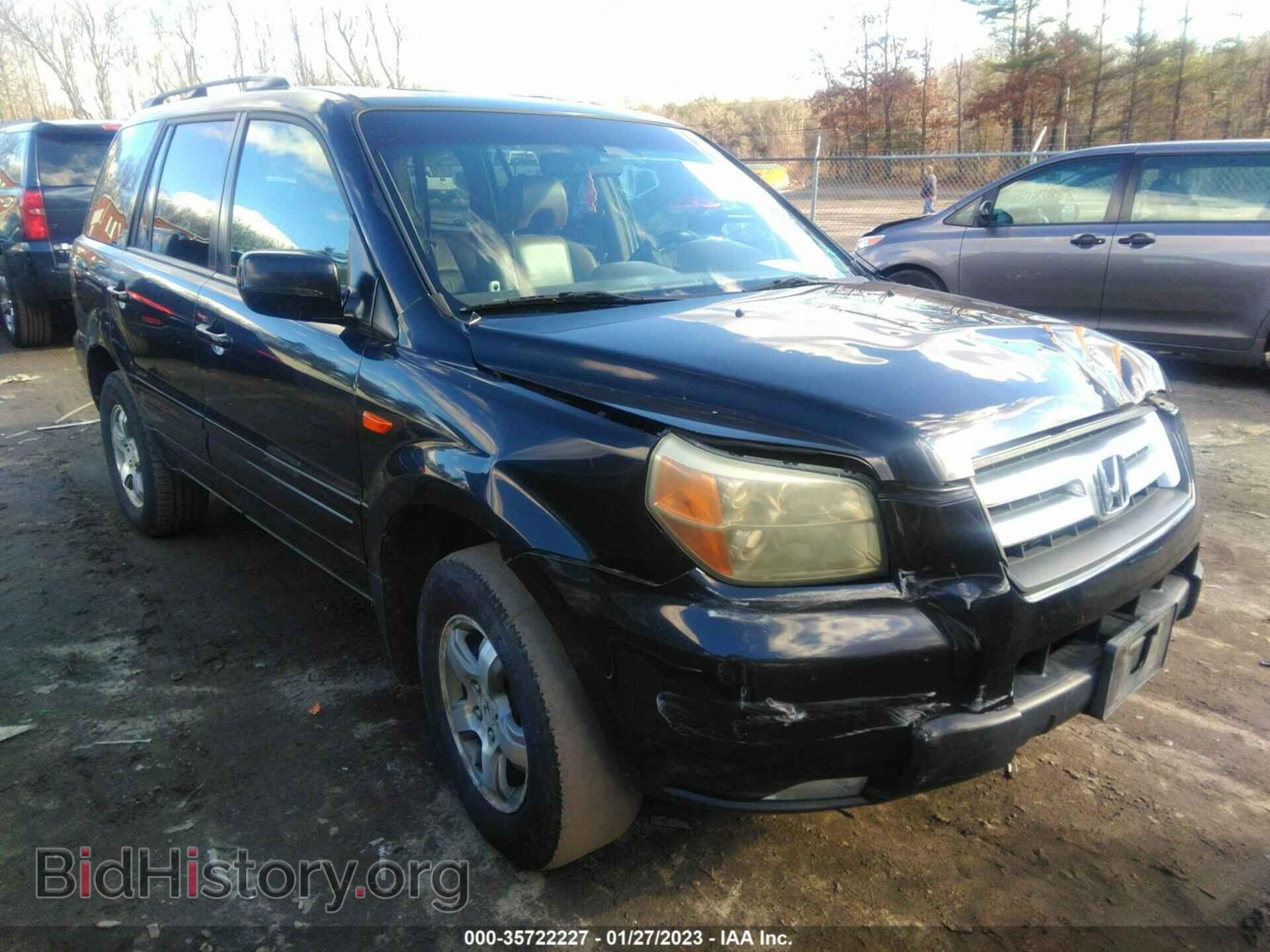 Photo 2HKYF18596H514030 - HONDA PILOT 2006