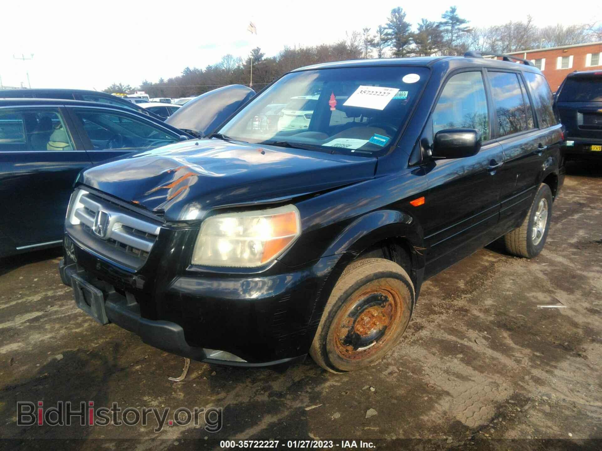 2006 HONDA PILOT - VIN: 2HKYF18596H514030 - Фото 2