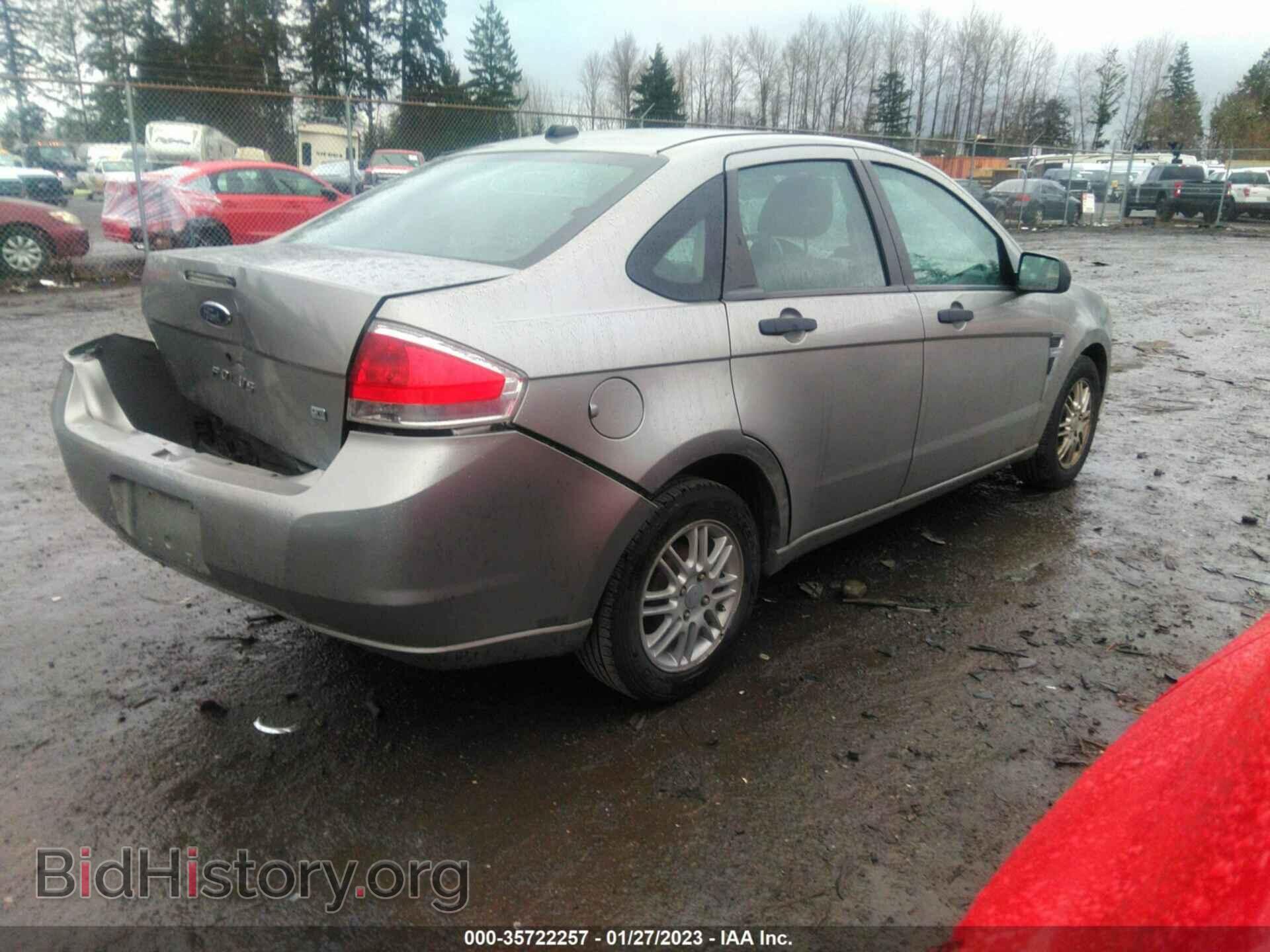 2008 FORD FOCUS - VIN: 1FAHP35N68W139357 - Фото 4