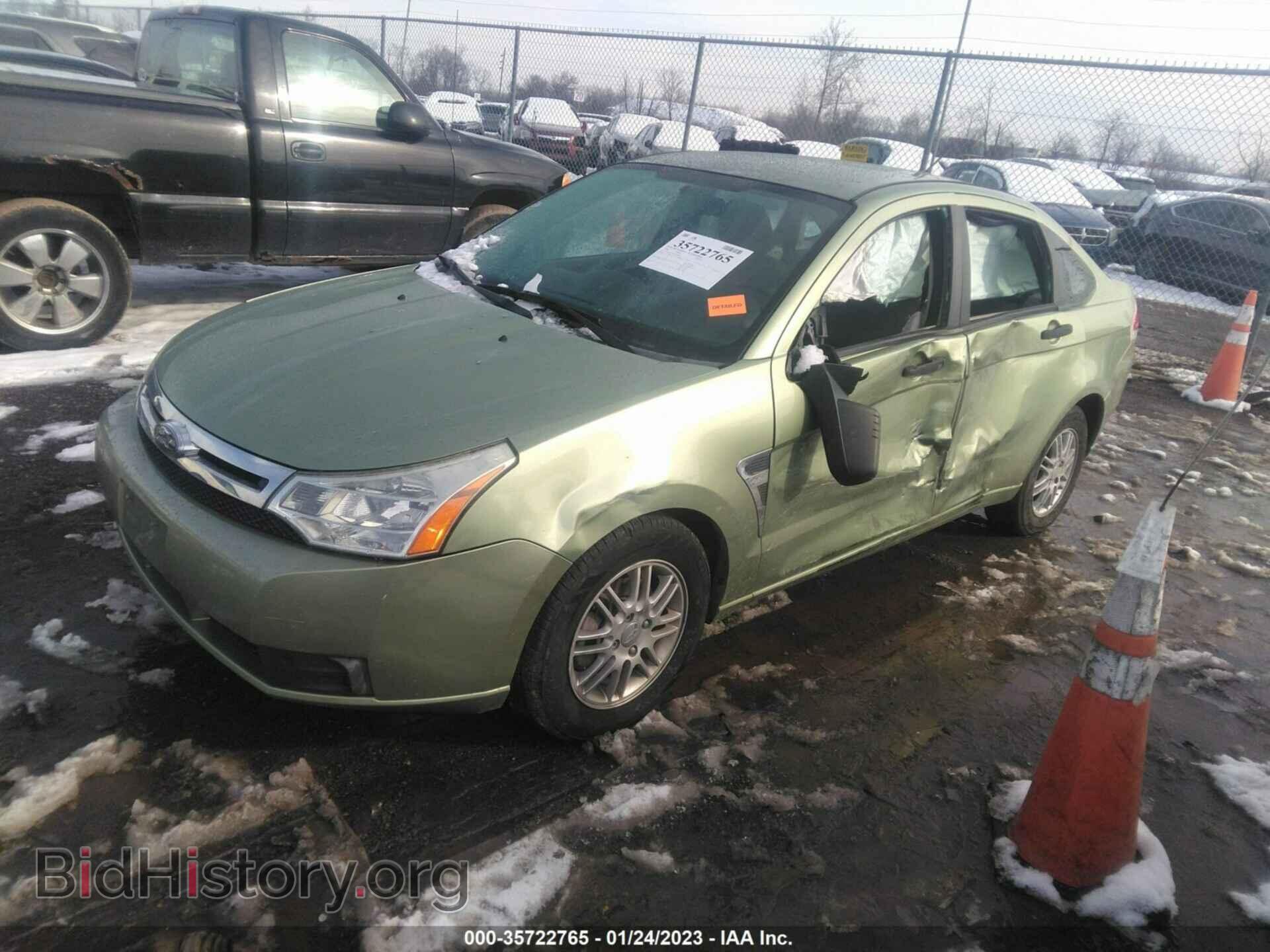 2008 FORD FOCUS - VIN: 1FAHP35N68W151881 - Фото 2