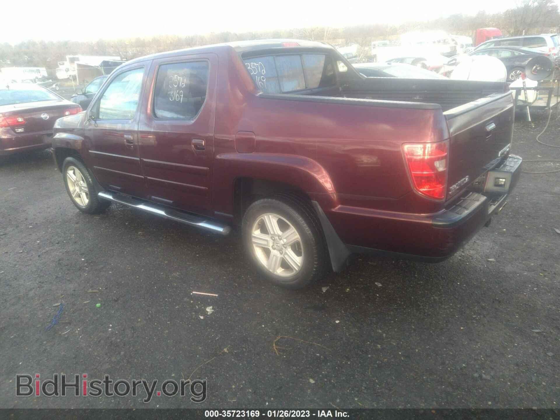 2009 HONDA RIDGELINE - VIN: 5FPYK165X9B103731 - Фото 3