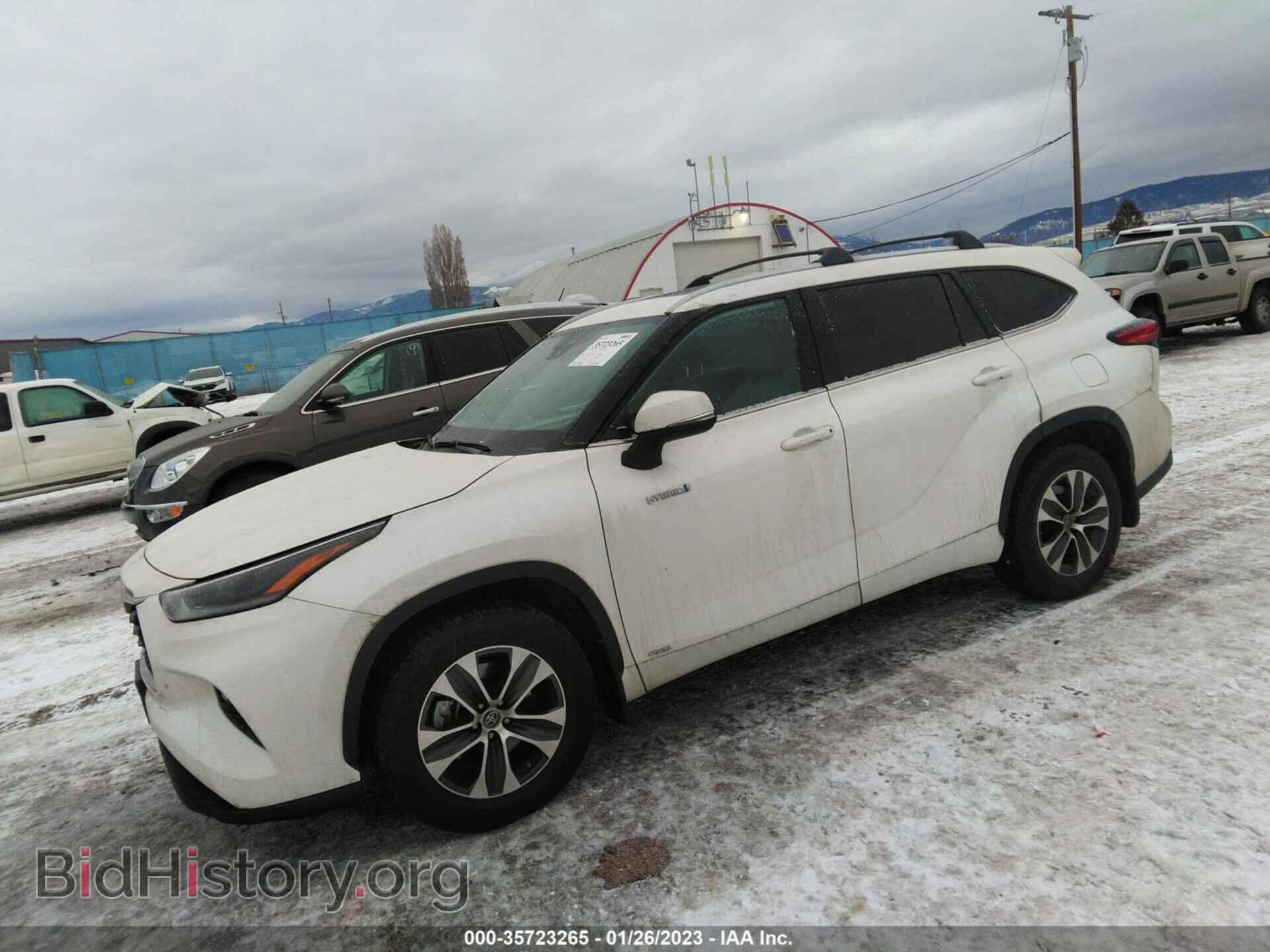 2021 TOYOTA HIGHLANDER - VIN: 5TDGBRCHXMS035310 - Фото 2