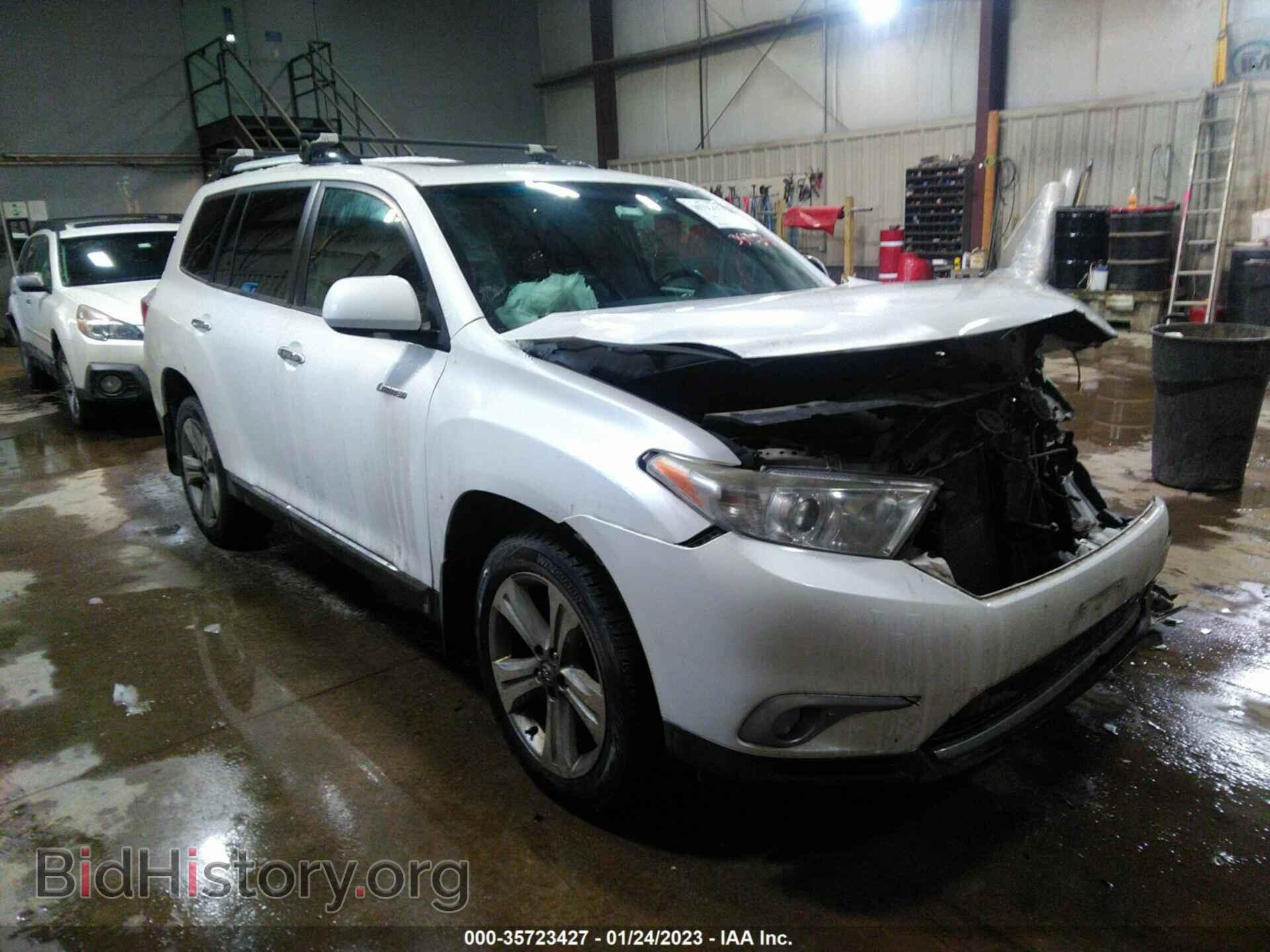 Фотография 5TDDK3EH3CS159849 - TOYOTA HIGHLANDER 2012