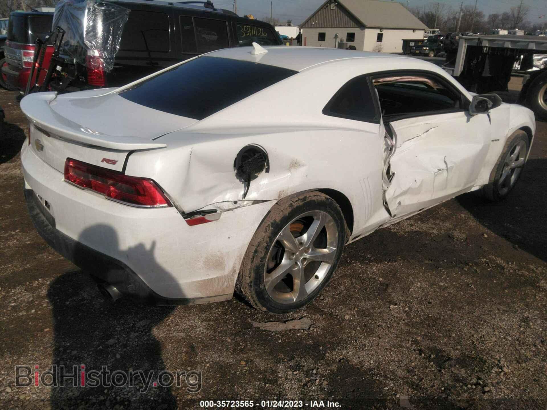 2015 CHEVROLET CAMARO - VIN: 2G1FD1E35F9183104 - Фото 4