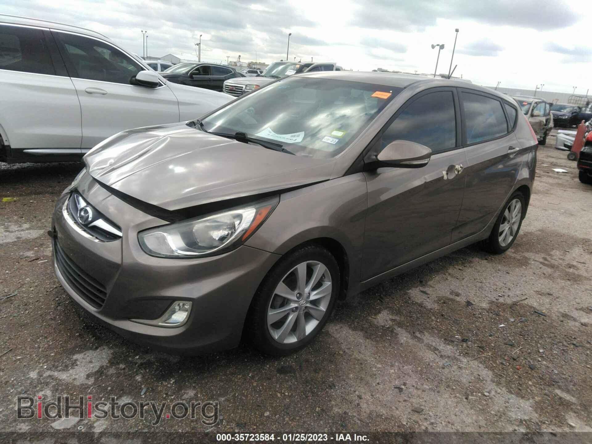 2013 HYUNDAI ACCENT - VIN: KMHCU5AEXDU073847 - Фото 2