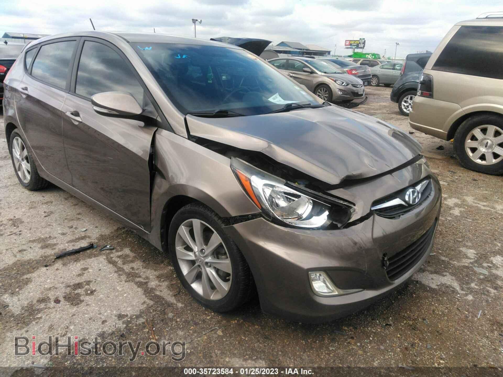 2013 HYUNDAI ACCENT - VIN: KMHCU5AEXDU073847 - Фото 6