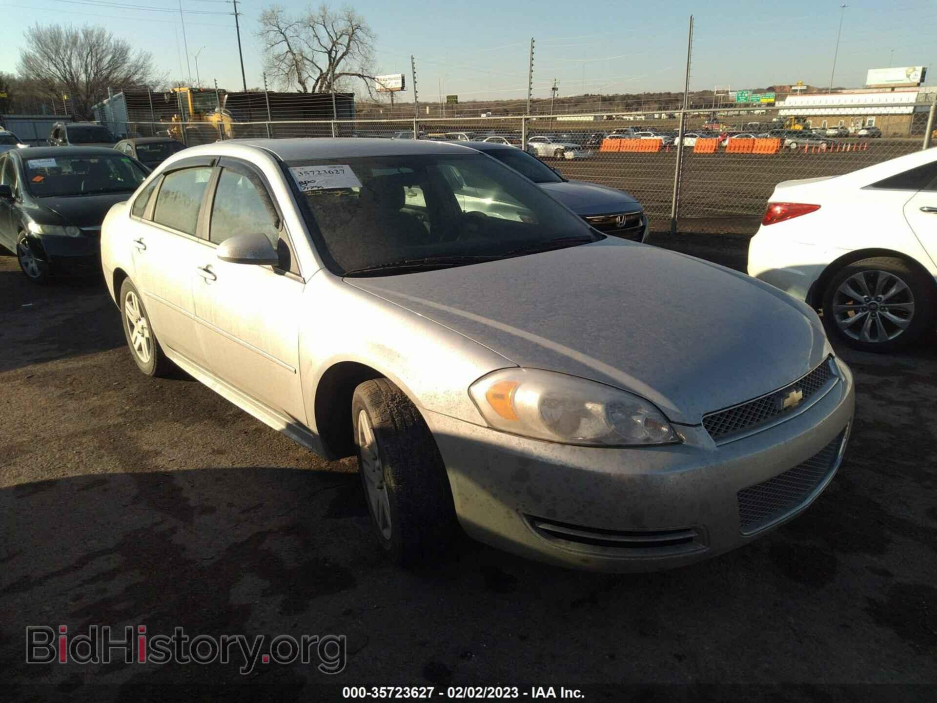 Фотография 2G1WG5E36C1253556 - CHEVROLET IMPALA 2012