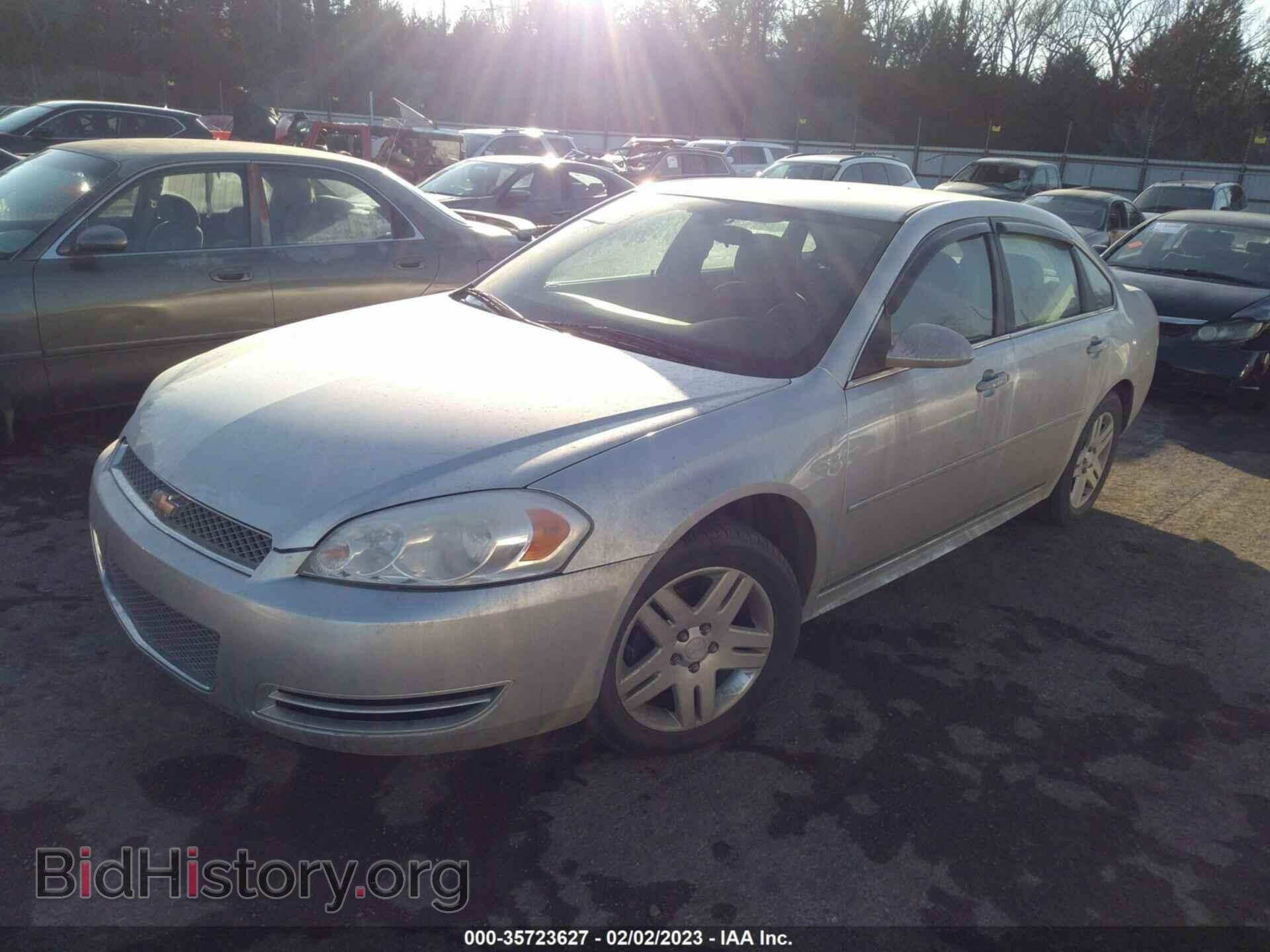 2012 CHEVROLET IMPALA - VIN: 2G1WG5E36C1253556 - Фото 2