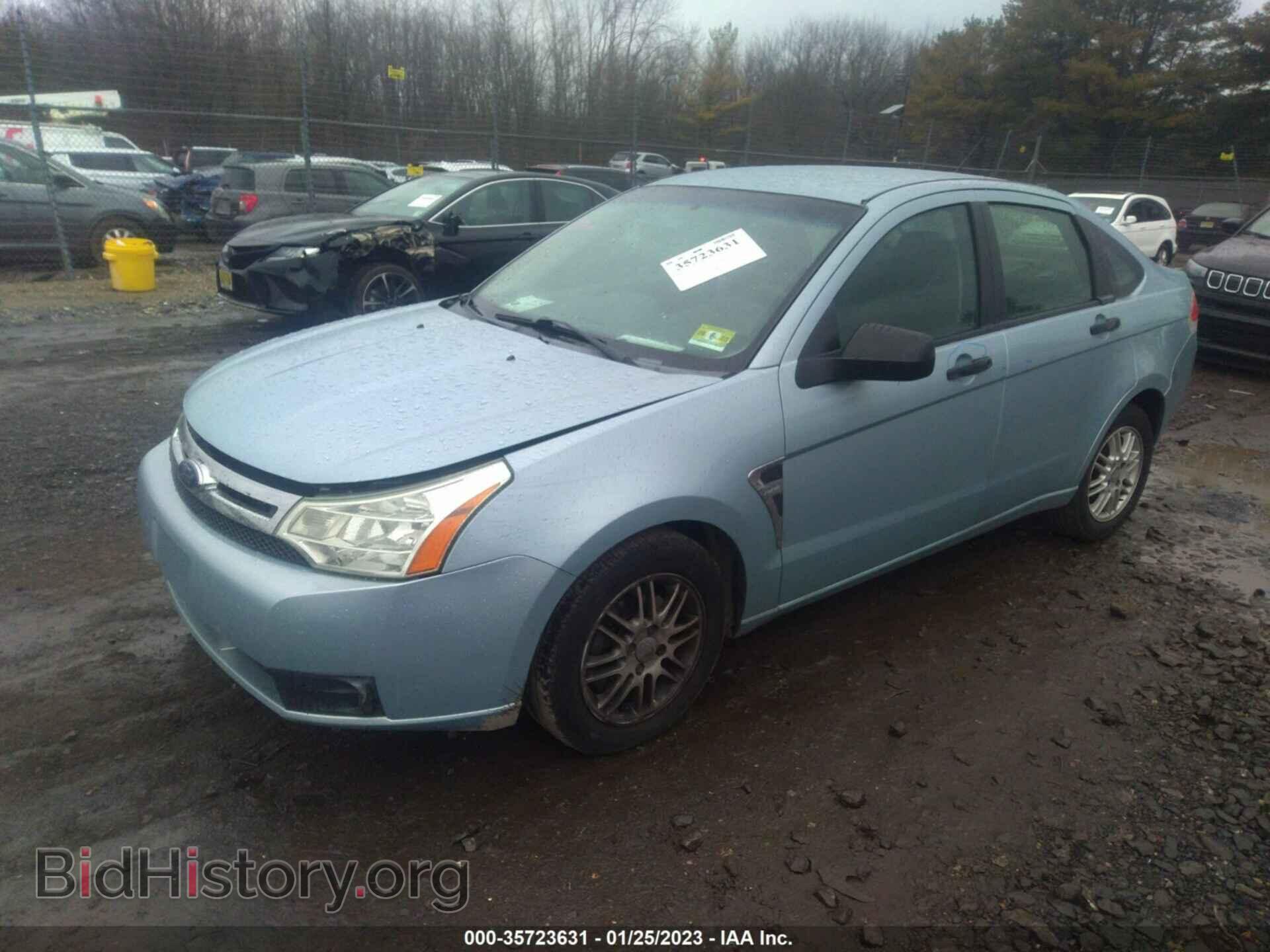 2008 FORD FOCUS - VIN: 1FAHP35N28W274416 - Фото 2